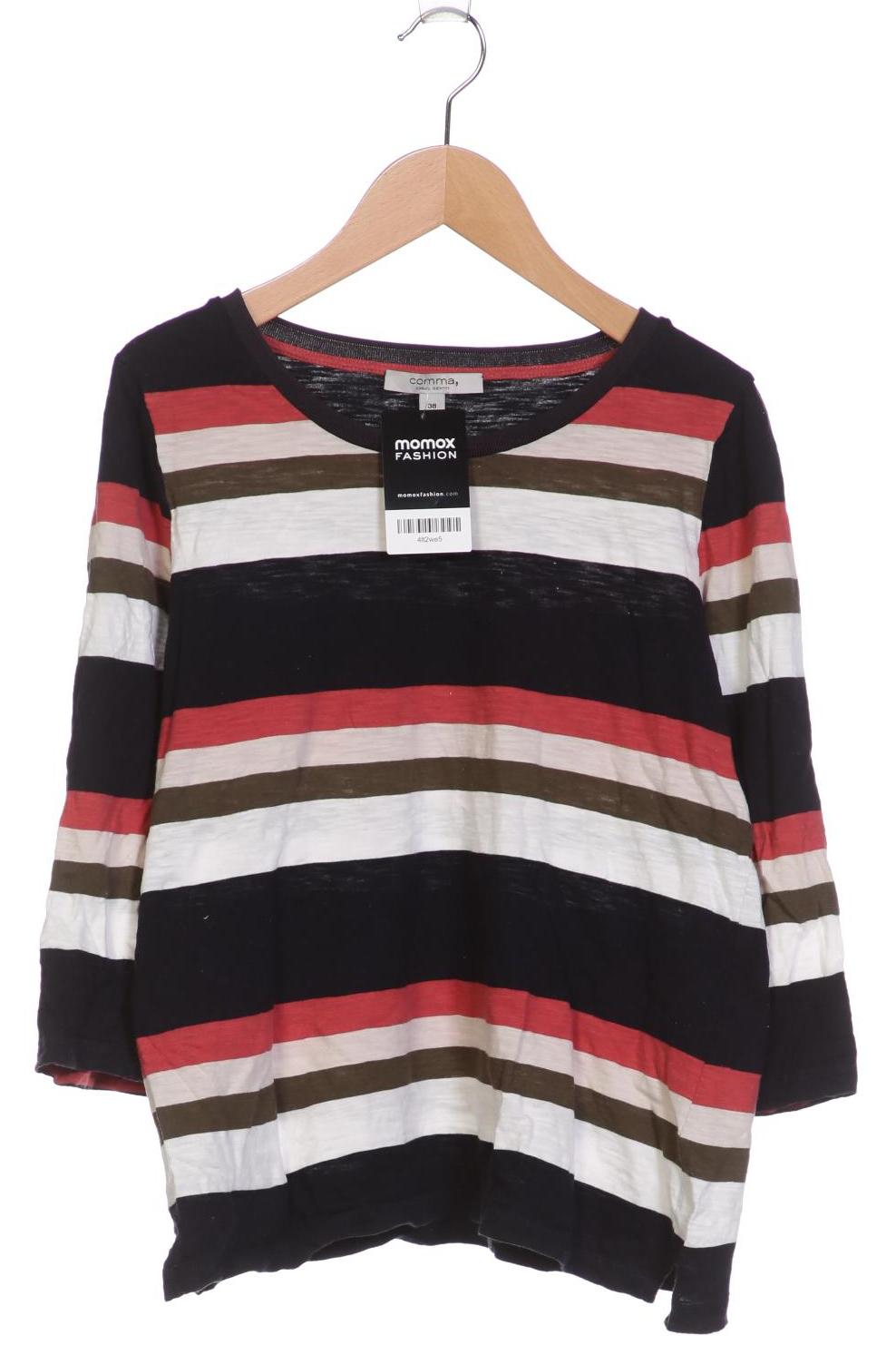 

Comma Damen Langarmshirt, schwarz, Gr. 38