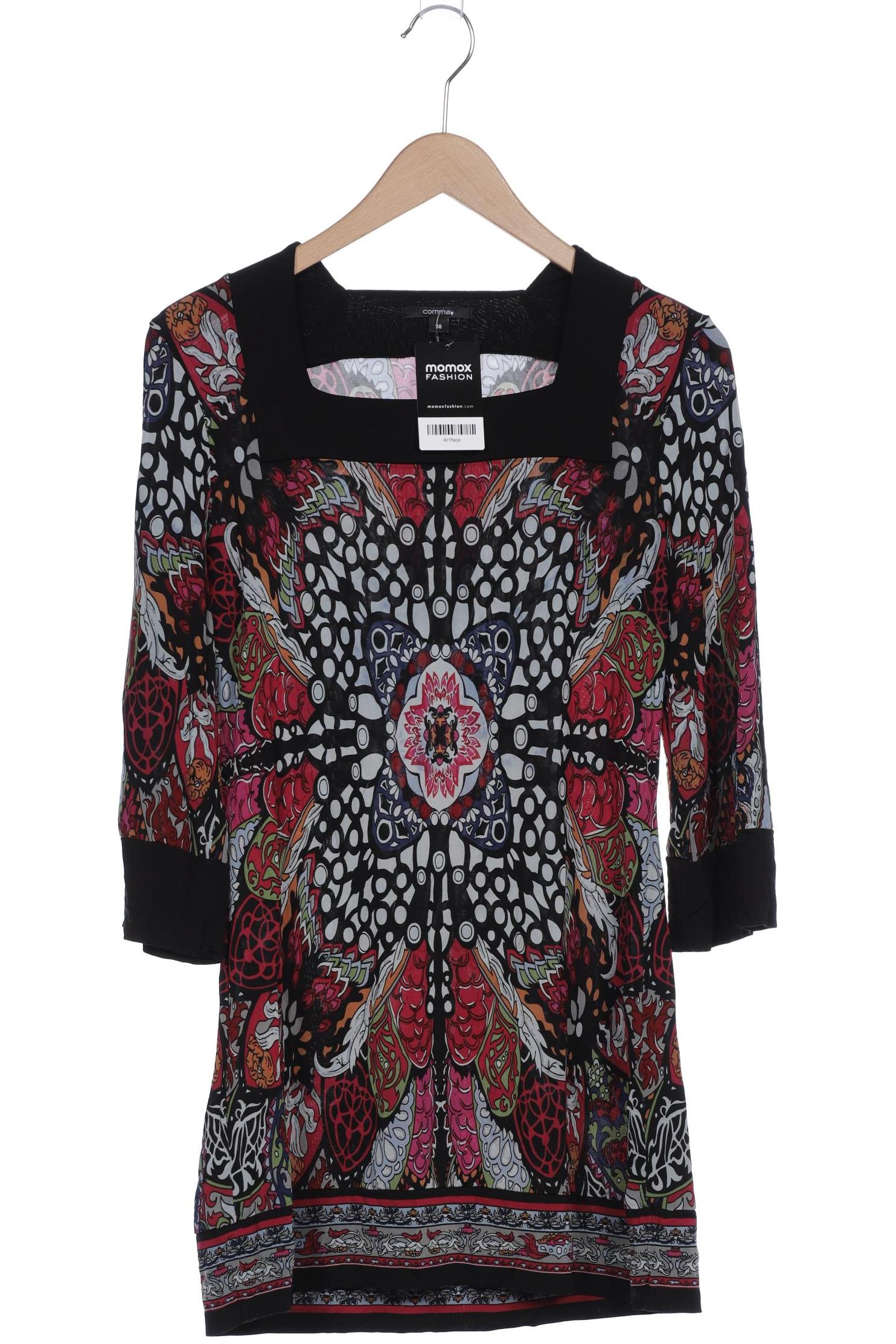 

Comma Damen Langarmshirt, schwarz, Gr. 38