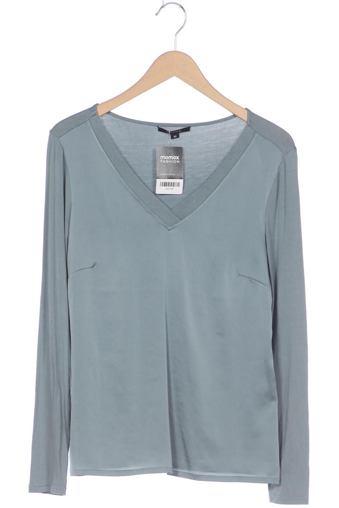 

Comma Damen Langarmshirt, türkis, Gr. 40