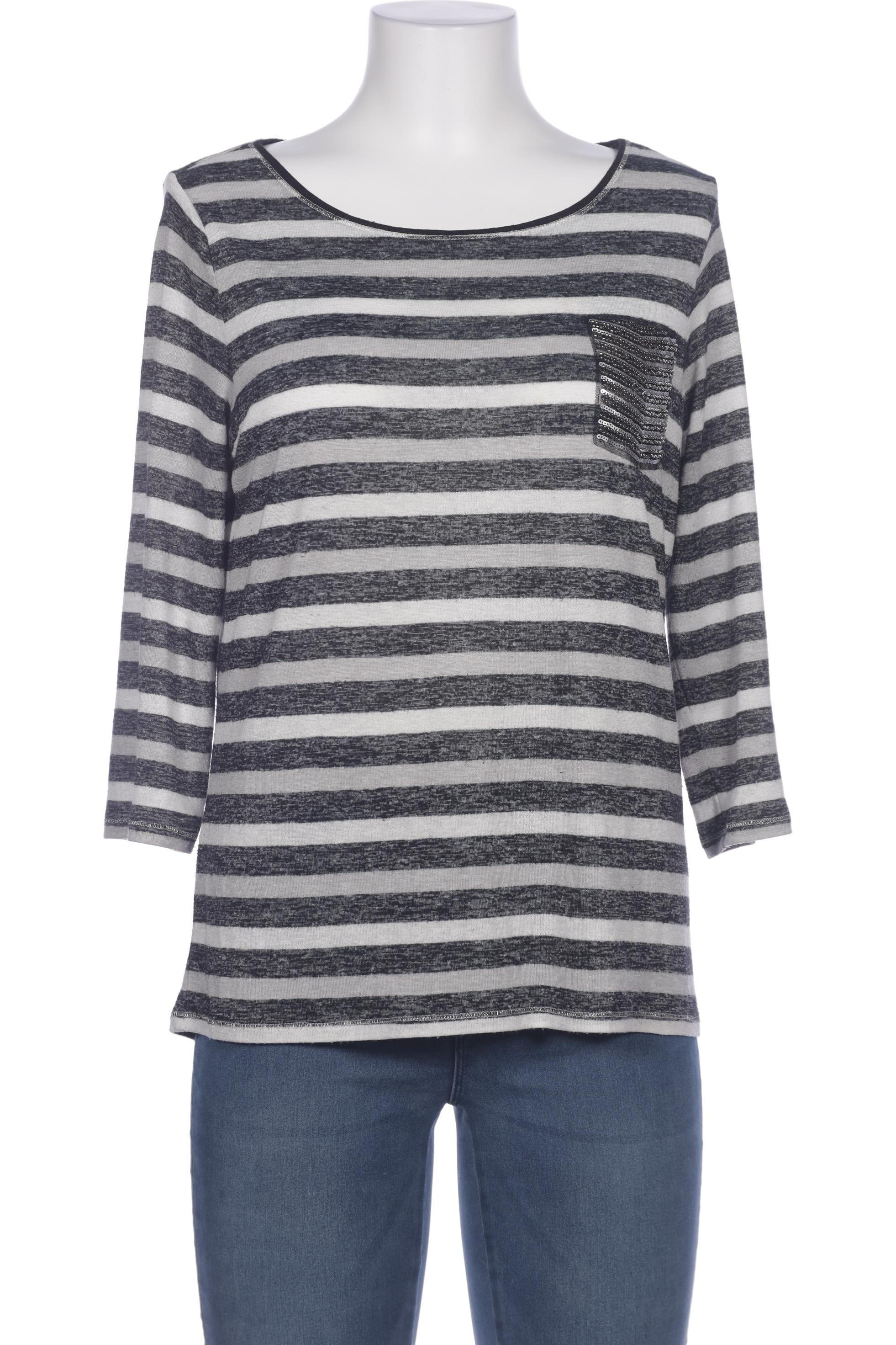 

Comma Damen Langarmshirt, schwarz, Gr. 40