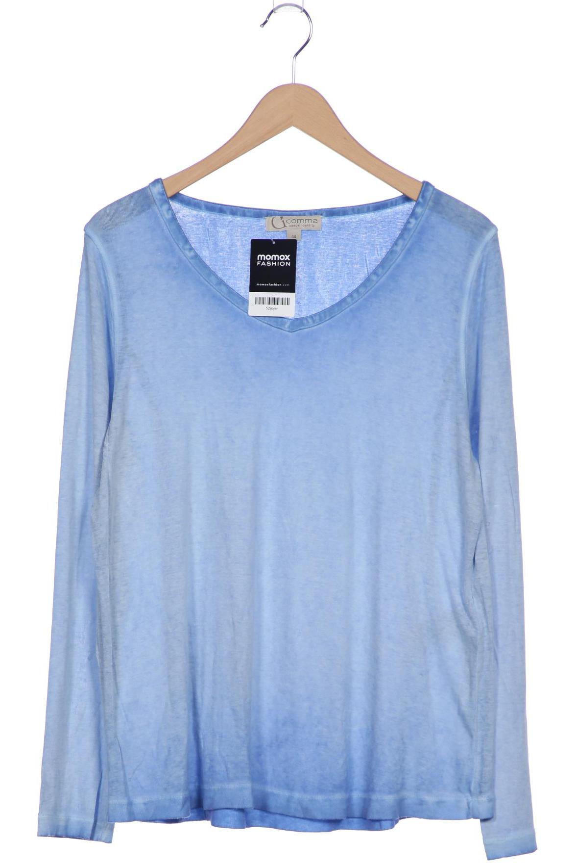 

Comma Damen Langarmshirt, blau, Gr. 44