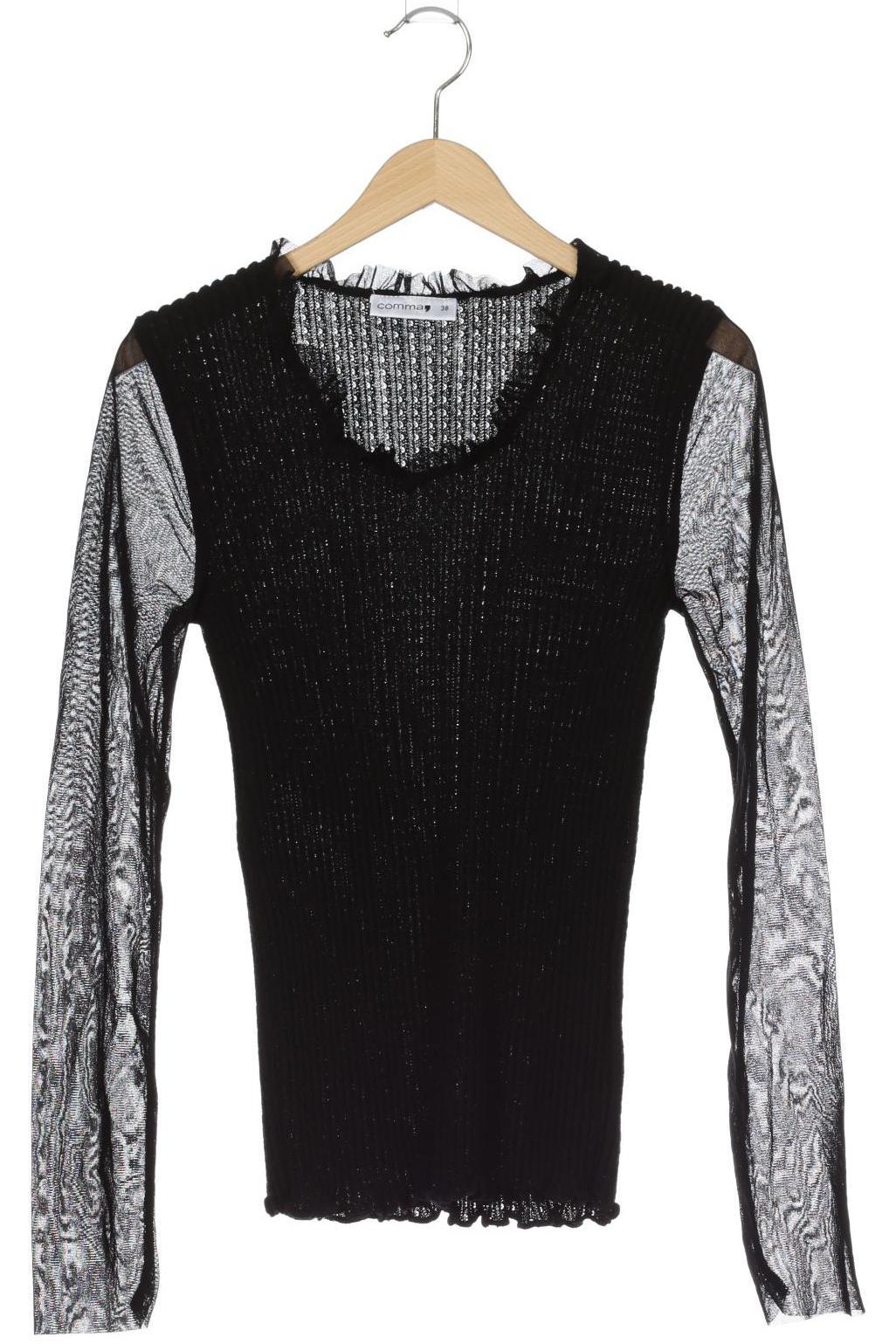 

Comma Damen Pullover, schwarz, Gr. 38