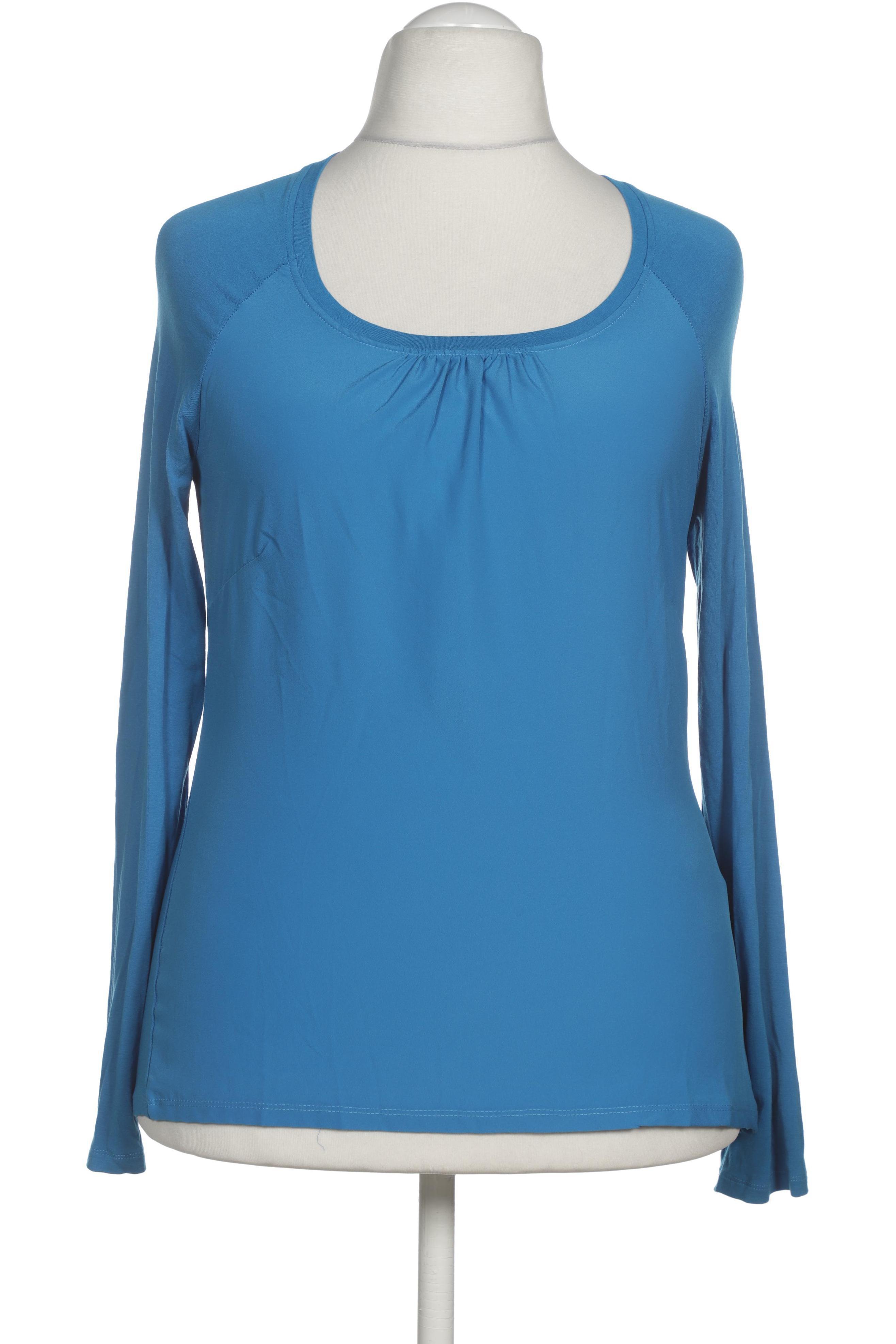 

Comma Damen Langarmshirt, blau, Gr. 40