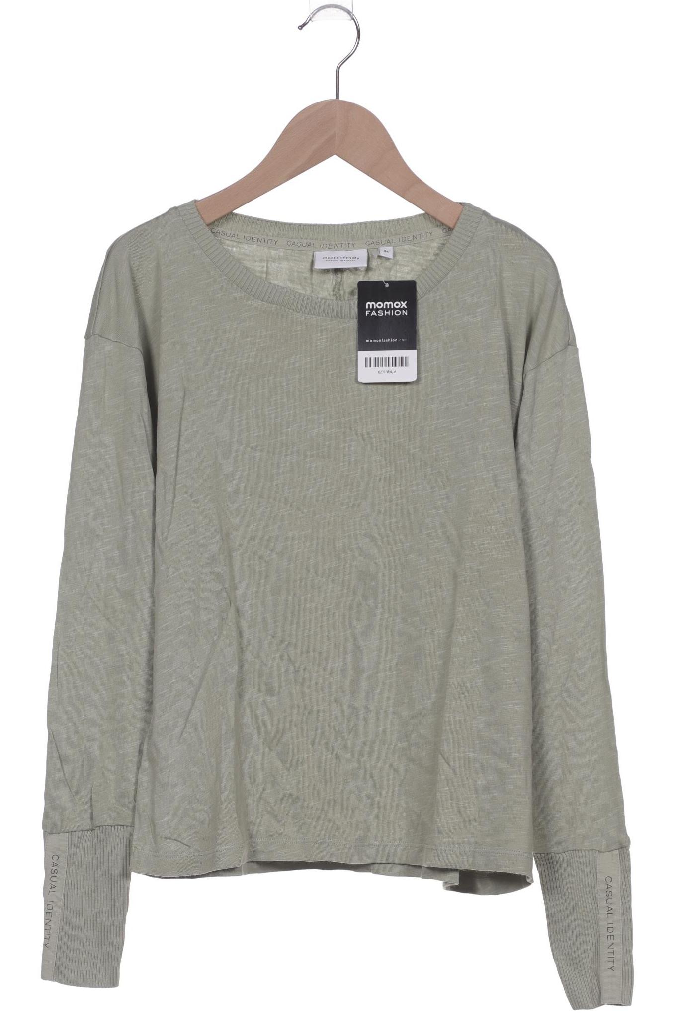 

Comma Damen Langarmshirt, grün, Gr. 34