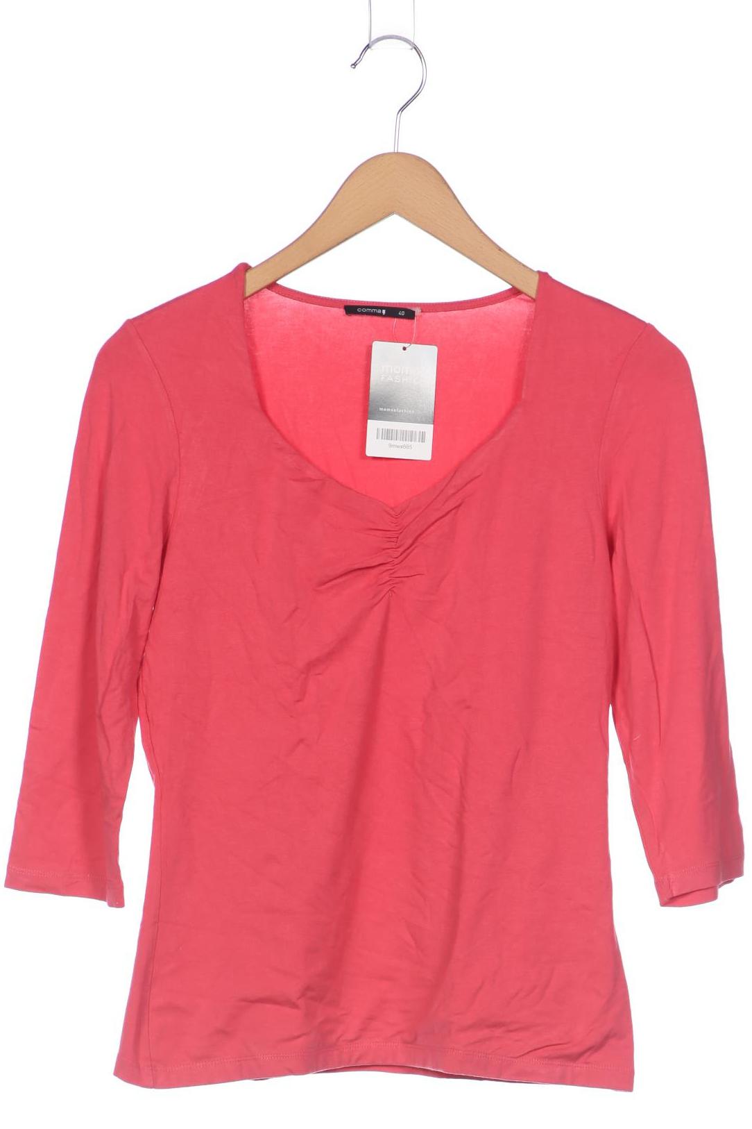 

Comma Damen Langarmshirt, pink, Gr. 40