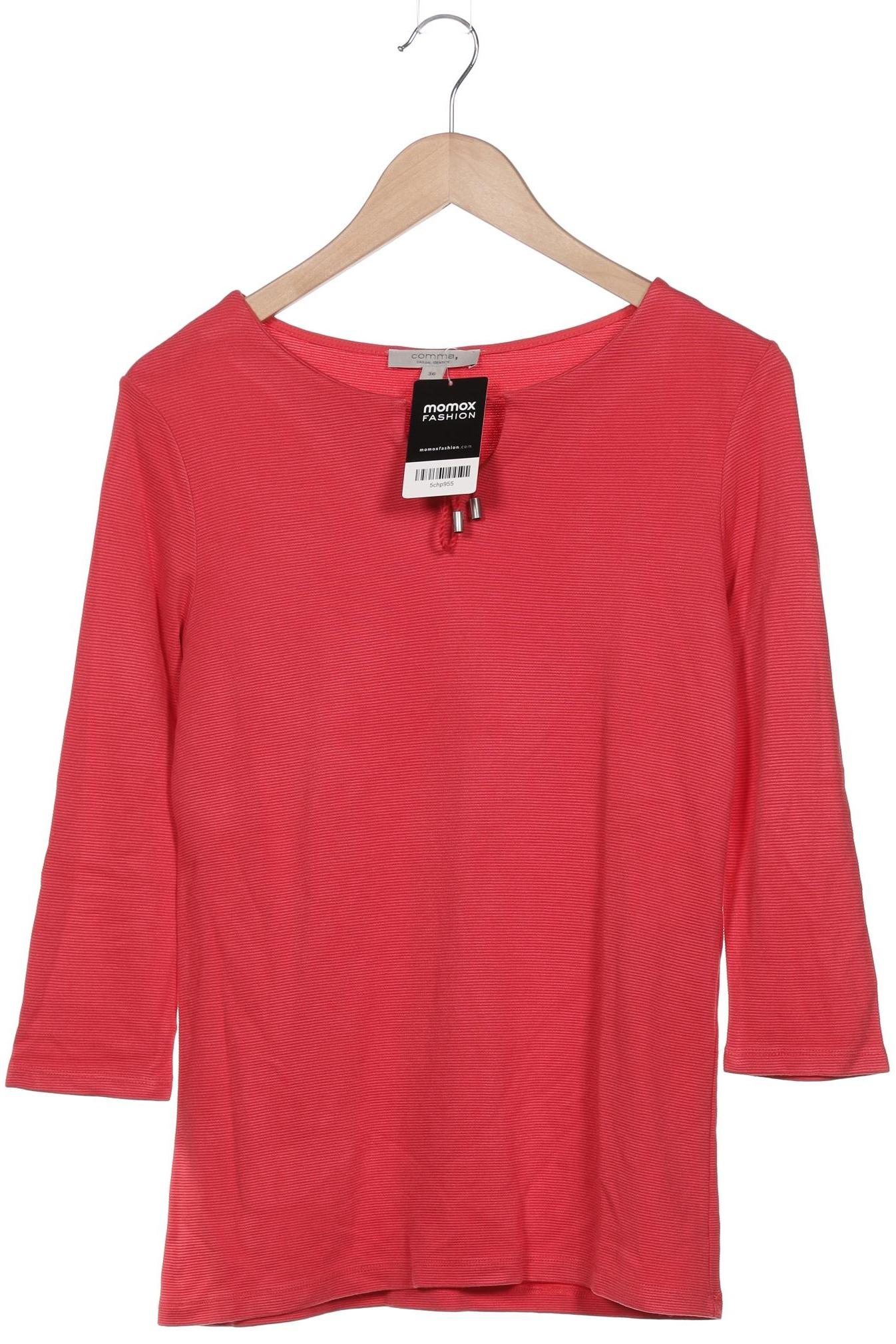 

Comma Damen Langarmshirt, rot, Gr. 36