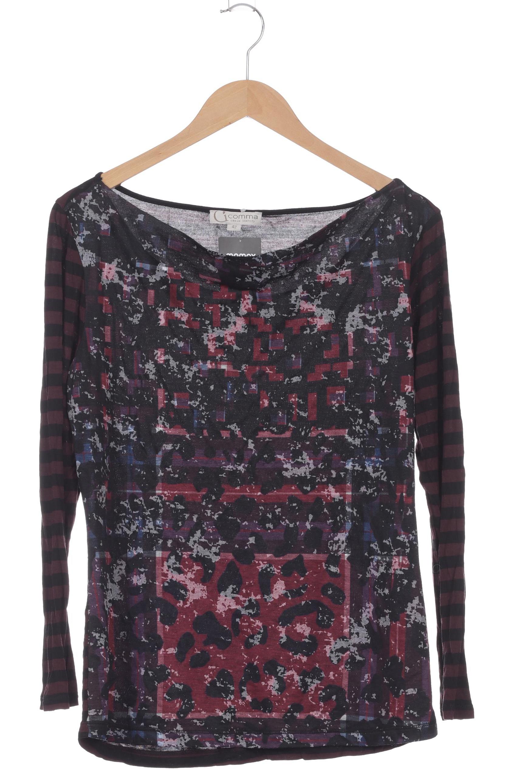 

Comma Damen Langarmshirt, rot, Gr. 42