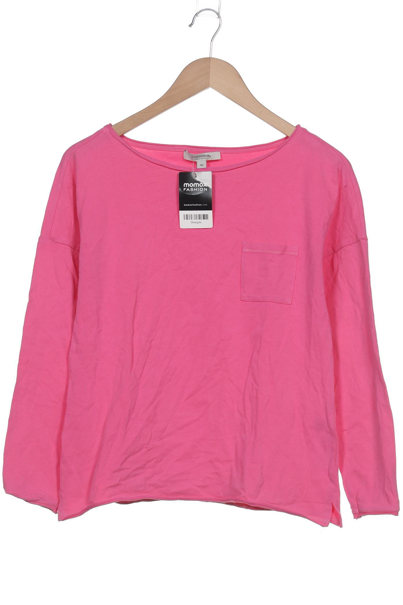 

Comma Damen Langarmshirt, pink, Gr. 36