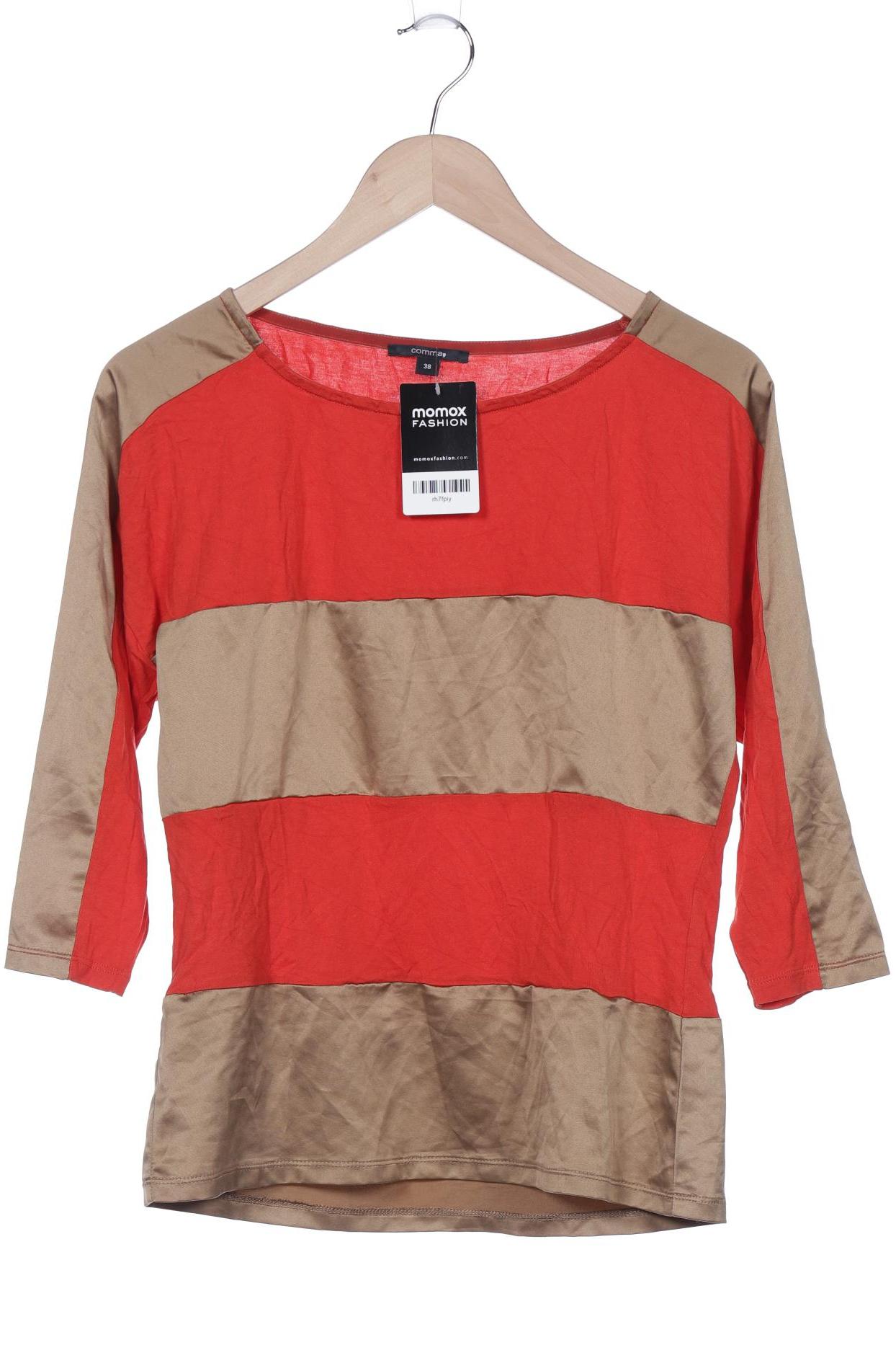 

Comma Damen Langarmshirt, rot, Gr. 38