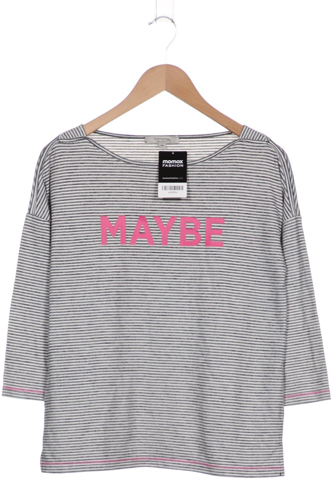 

Comma Damen Langarmshirt, grau, Gr. 38