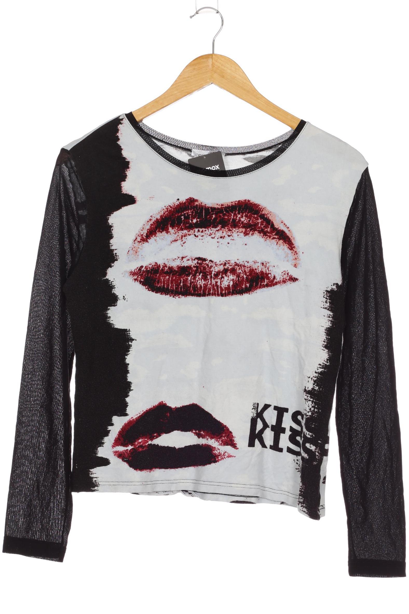 

Comma Damen Langarmshirt, weiß, Gr. 42