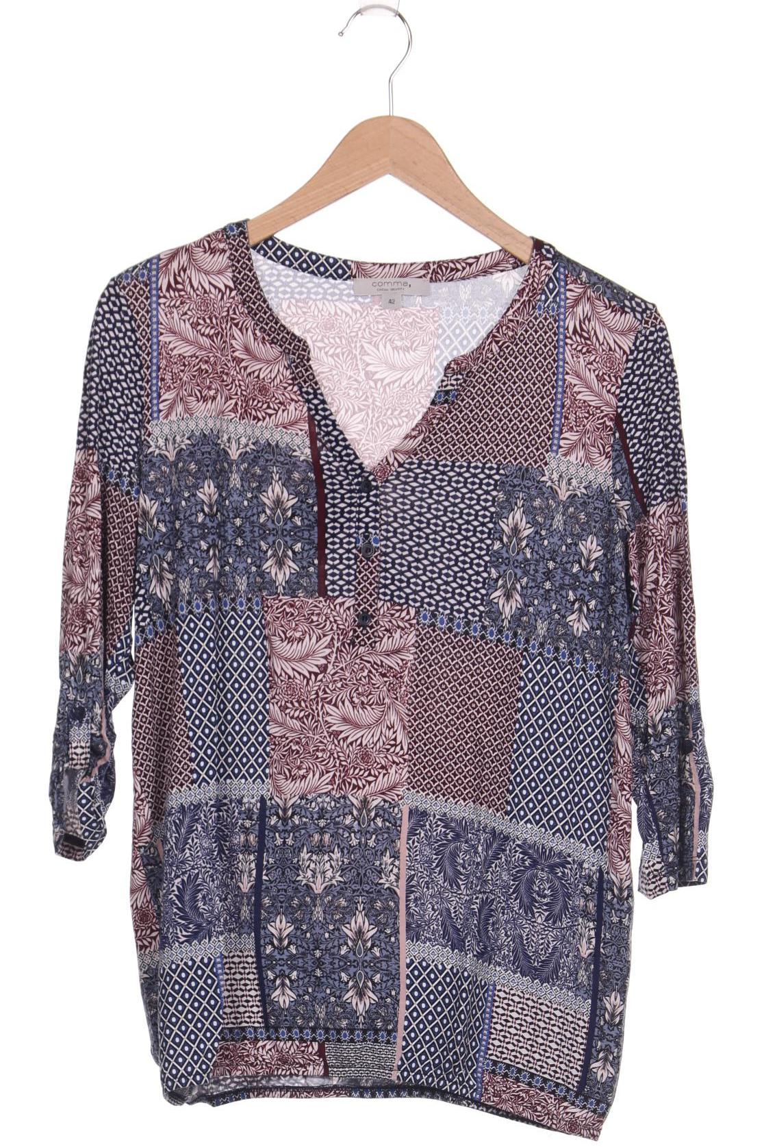 

Comma Damen Langarmshirt, mehrfarbig