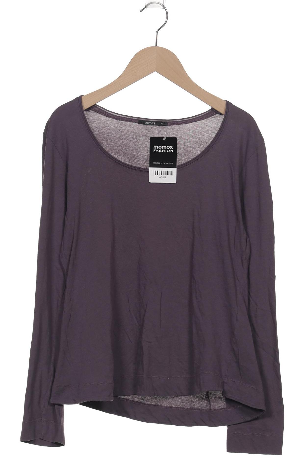 

Comma Damen Langarmshirt, flieder, Gr. 40