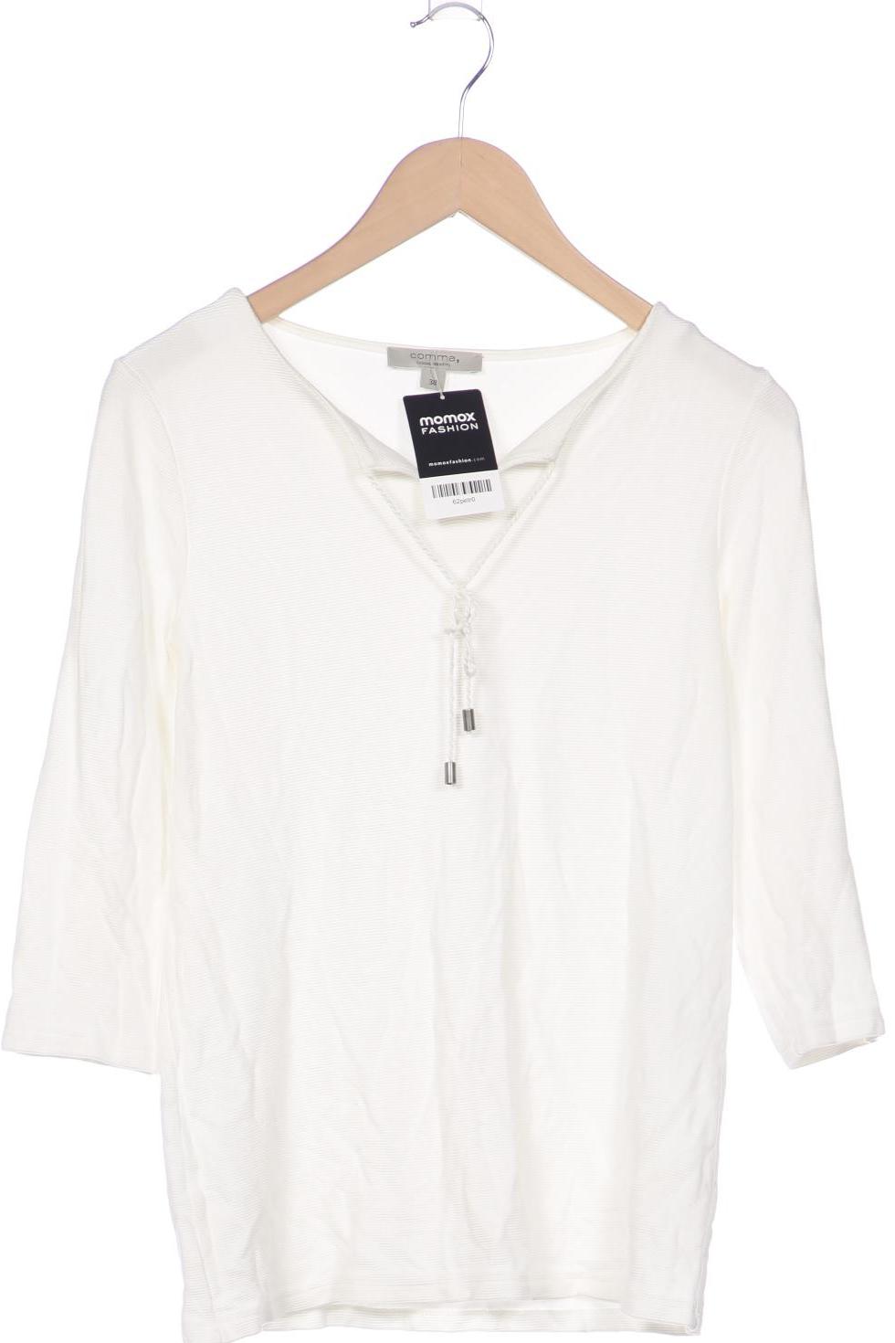 

Comma Damen Langarmshirt, weiß, Gr. 38