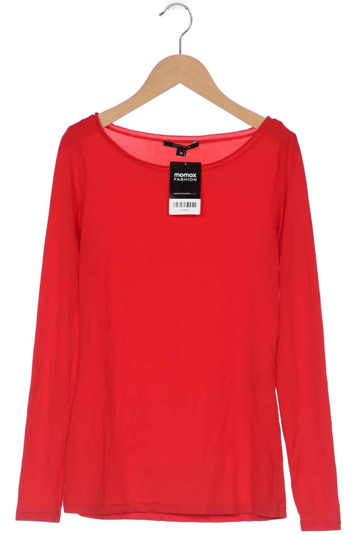 

Comma Damen Langarmshirt, rot, Gr. 36