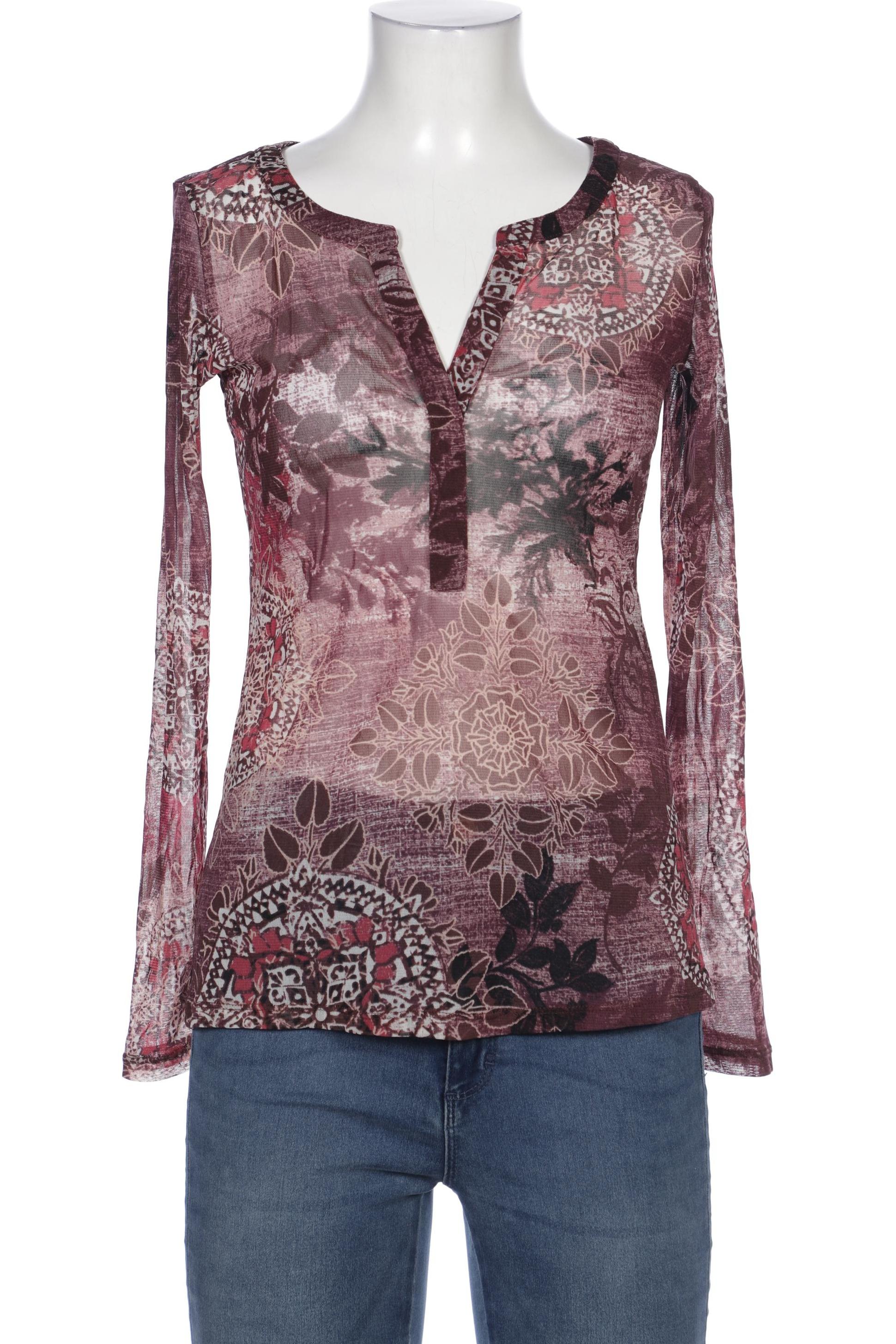 

Comma Damen Langarmshirt, bordeaux