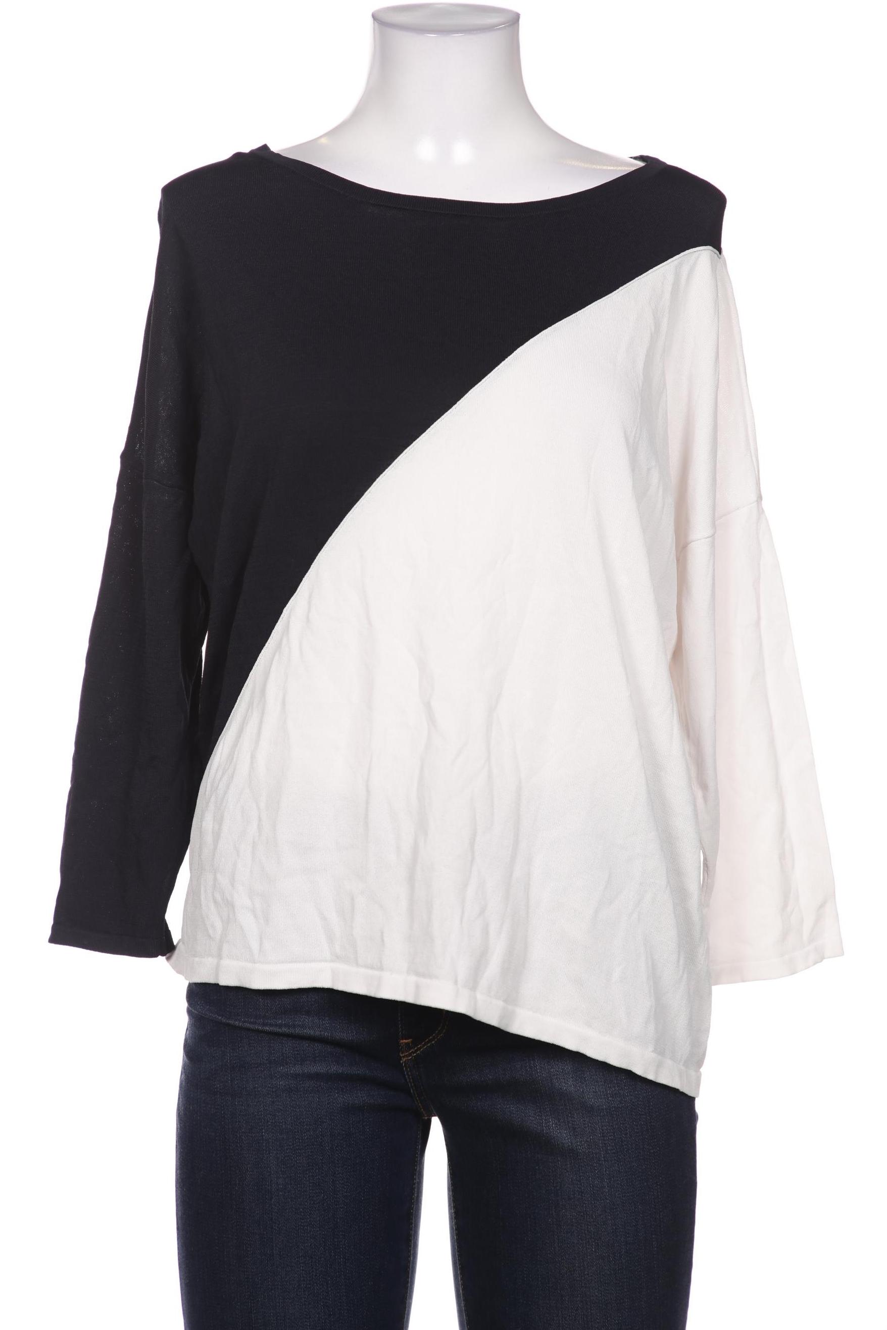 

Comma Damen Langarmshirt, weiß, Gr. 38