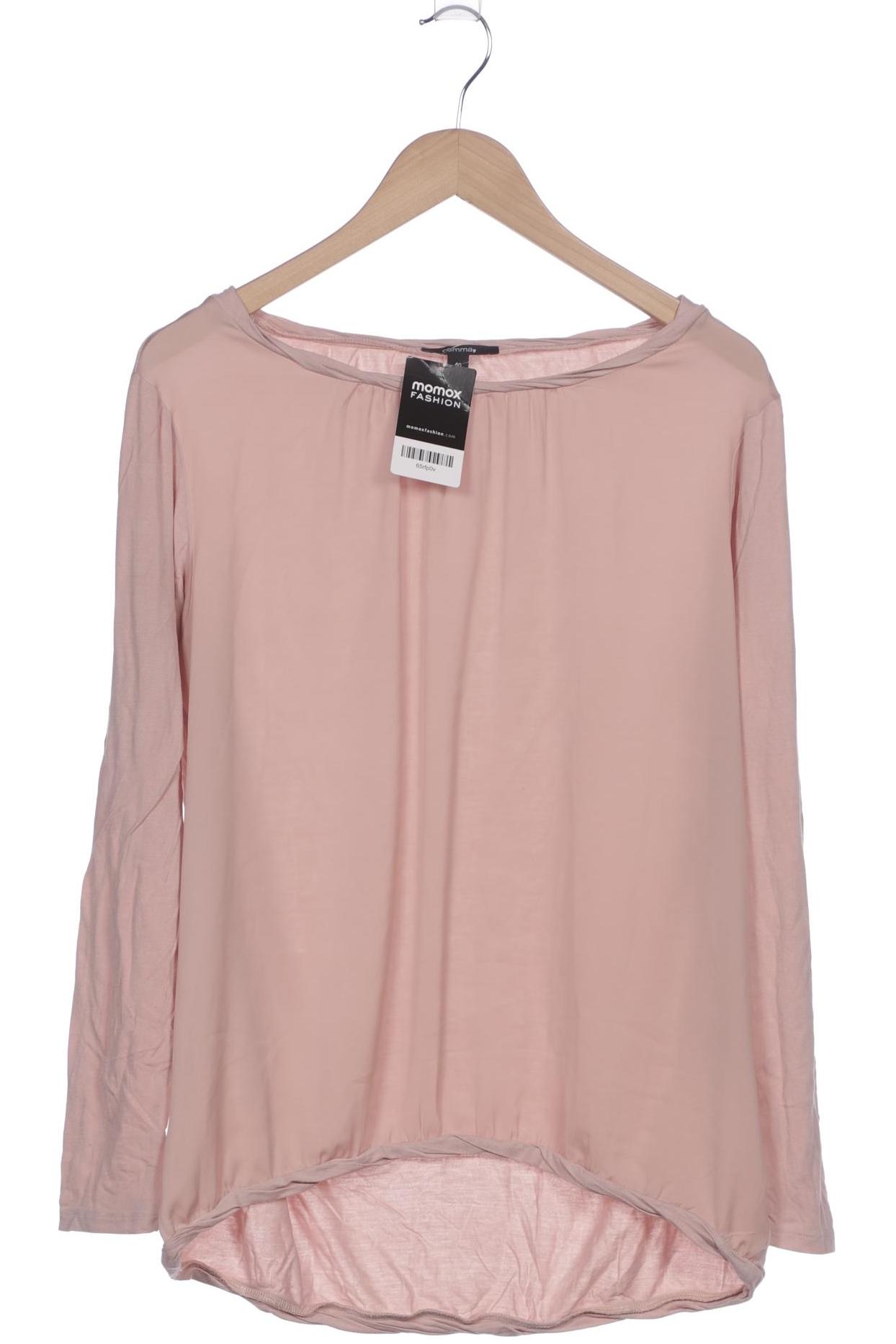 

Comma Damen Langarmshirt, pink, Gr. 40