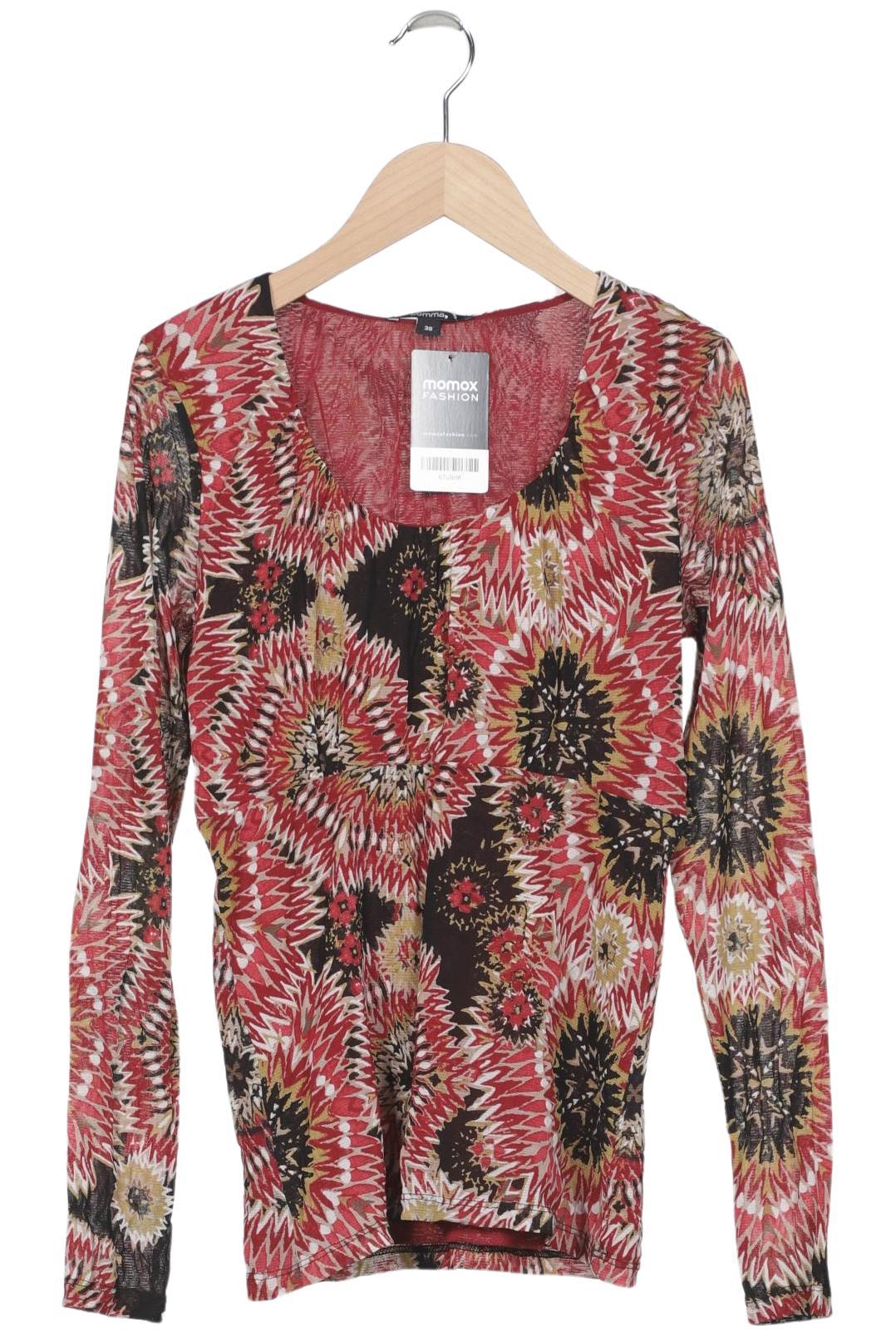 

Comma Damen Langarmshirt, mehrfarbig, Gr. 38