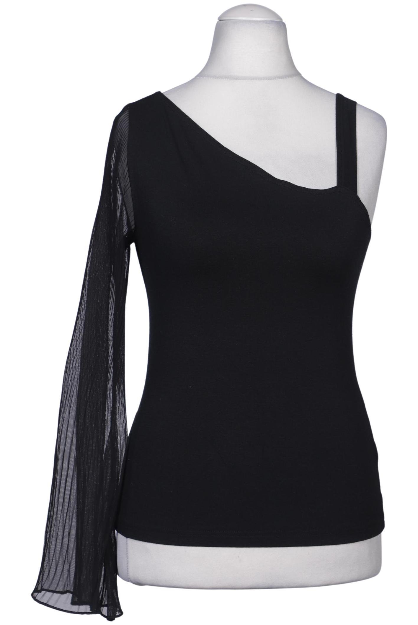 

Comma Damen Langarmshirt, schwarz, Gr. 38