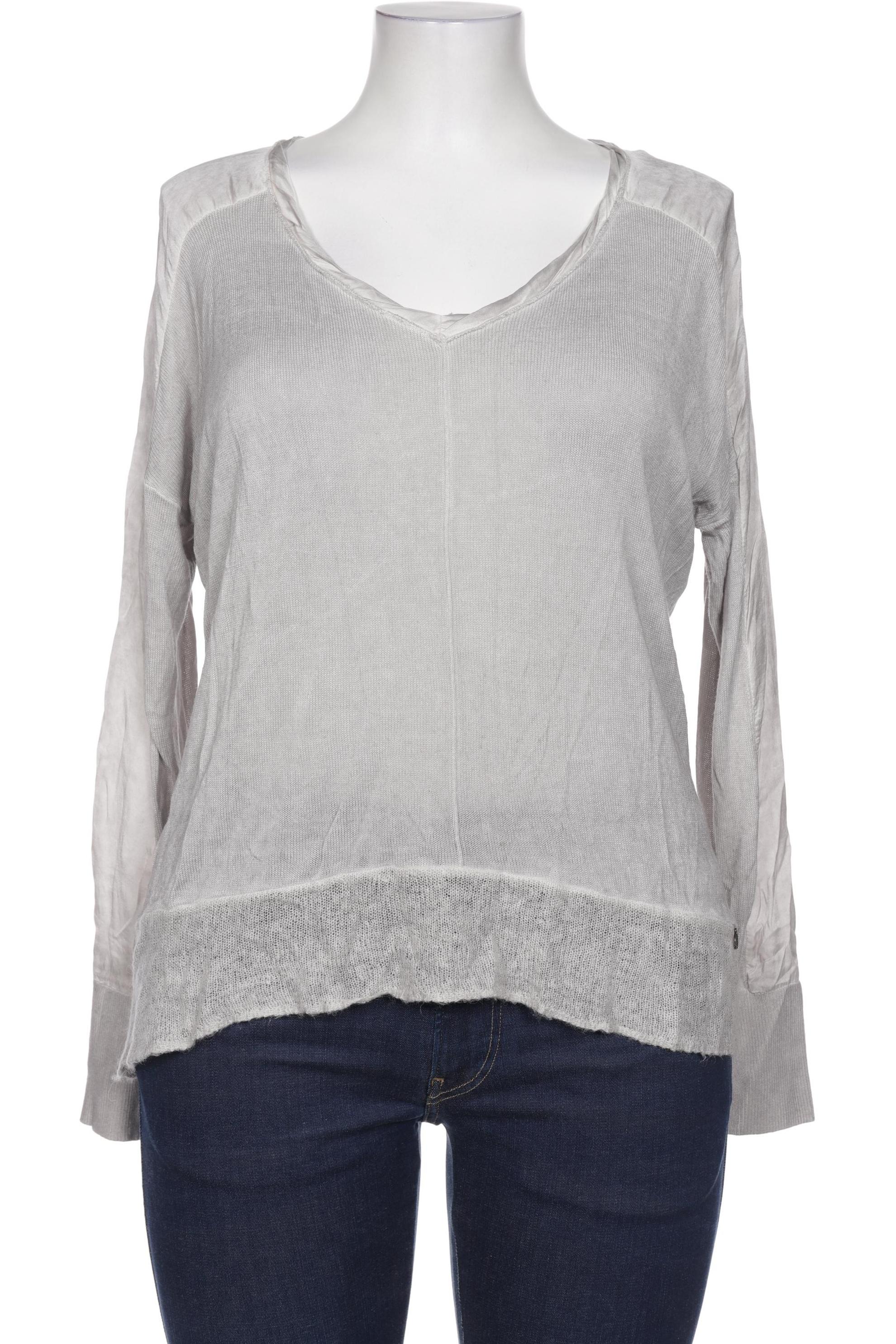 

Comma Damen Langarmshirt, grau, Gr. 42