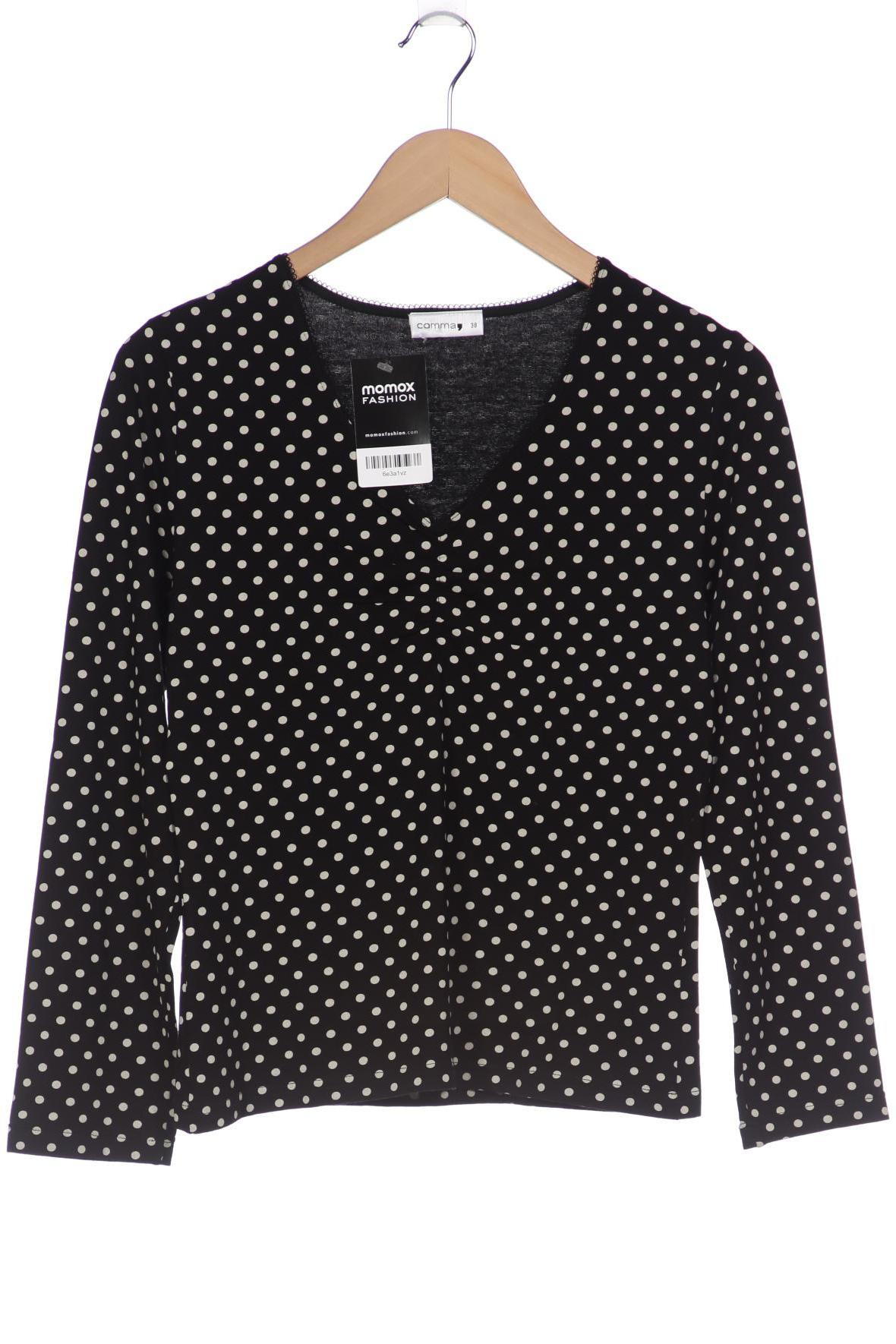 

Comma Damen Langarmshirt, schwarz