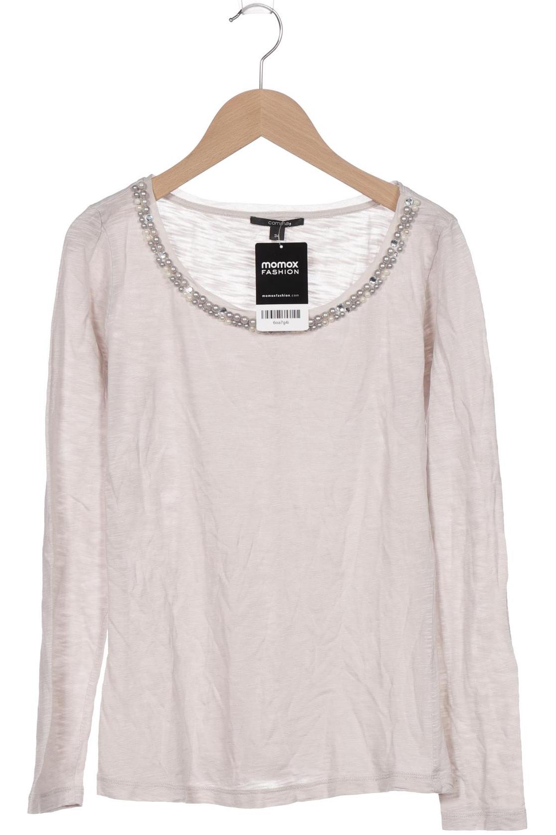 

Comma Damen Langarmshirt, beige