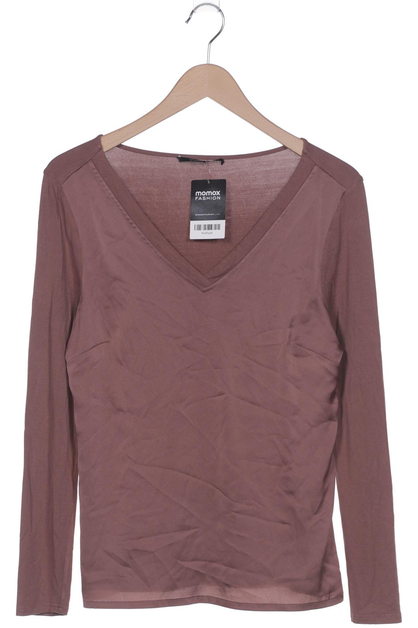 

Comma Damen Langarmshirt, braun, Gr. 38