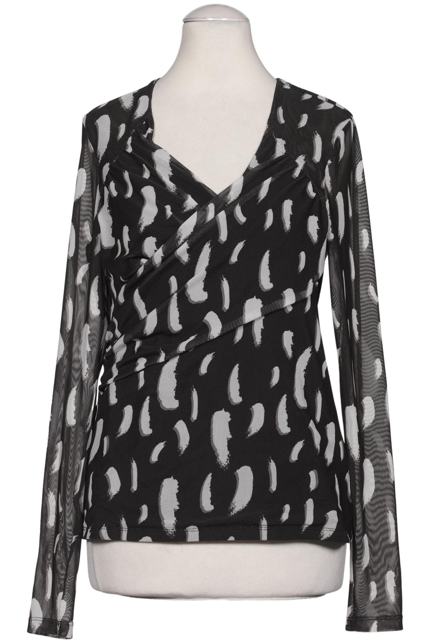 

Comma Damen Langarmshirt, schwarz, Gr. 34
