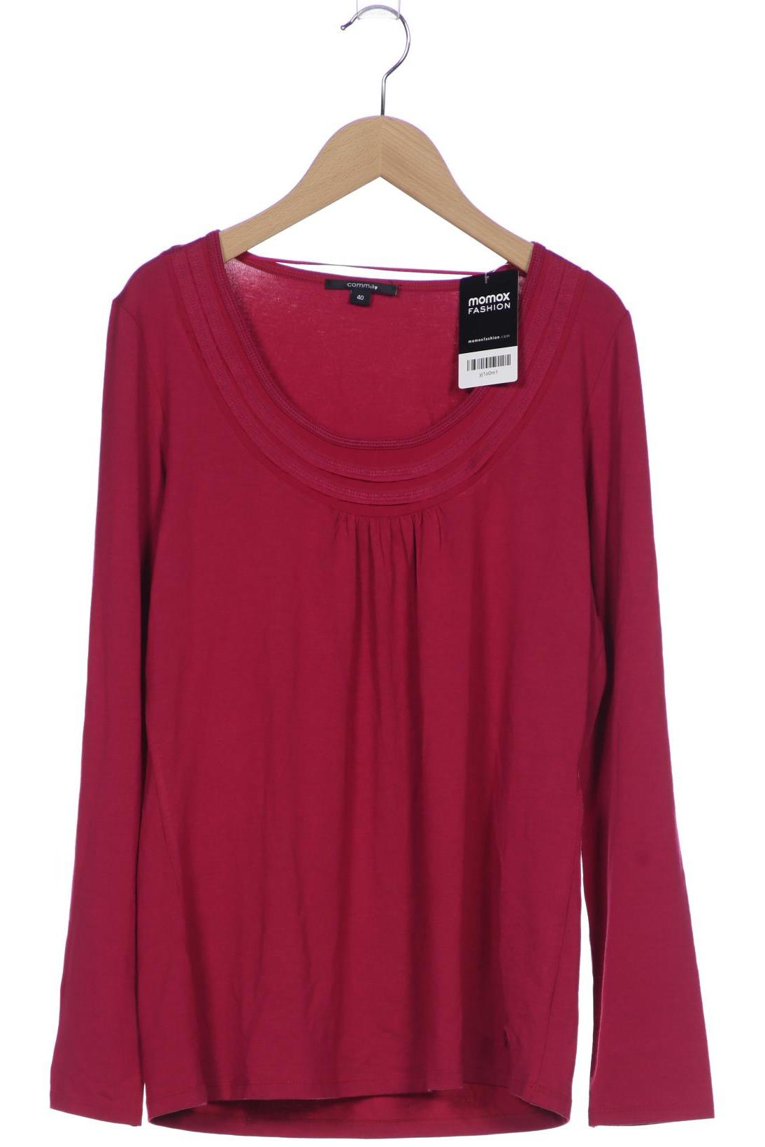 

Comma Damen Langarmshirt, pink, Gr. 40