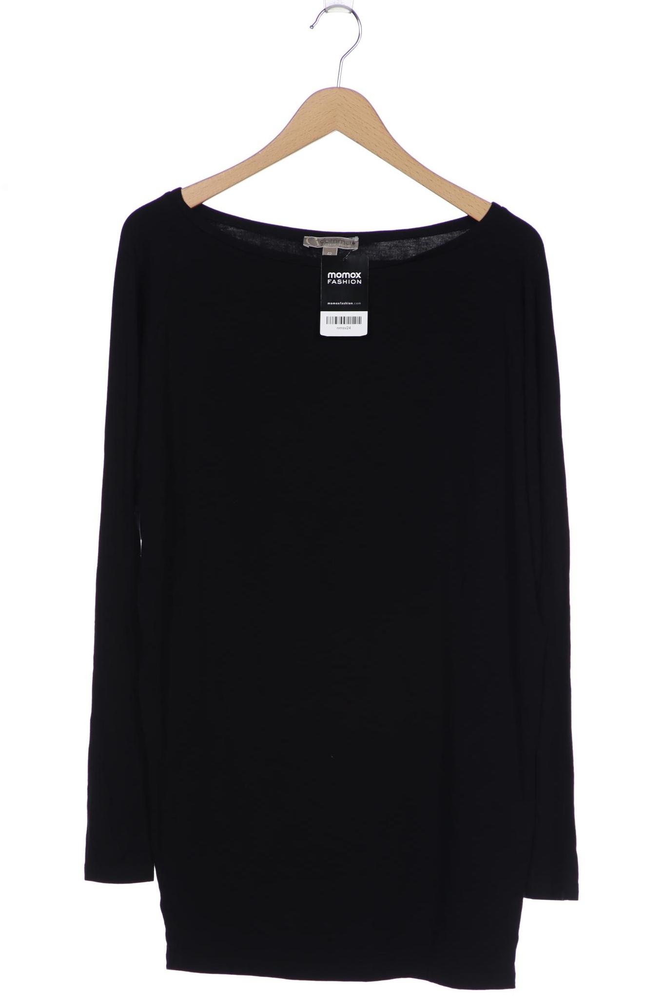 

Comma Damen Langarmshirt, schwarz, Gr. 42