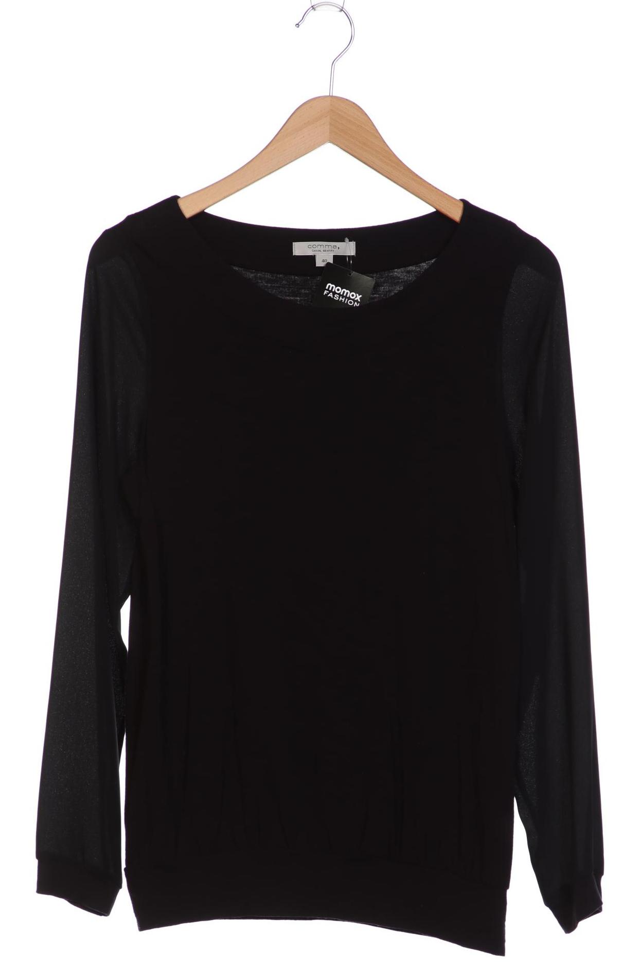 

Comma Damen Langarmshirt, schwarz