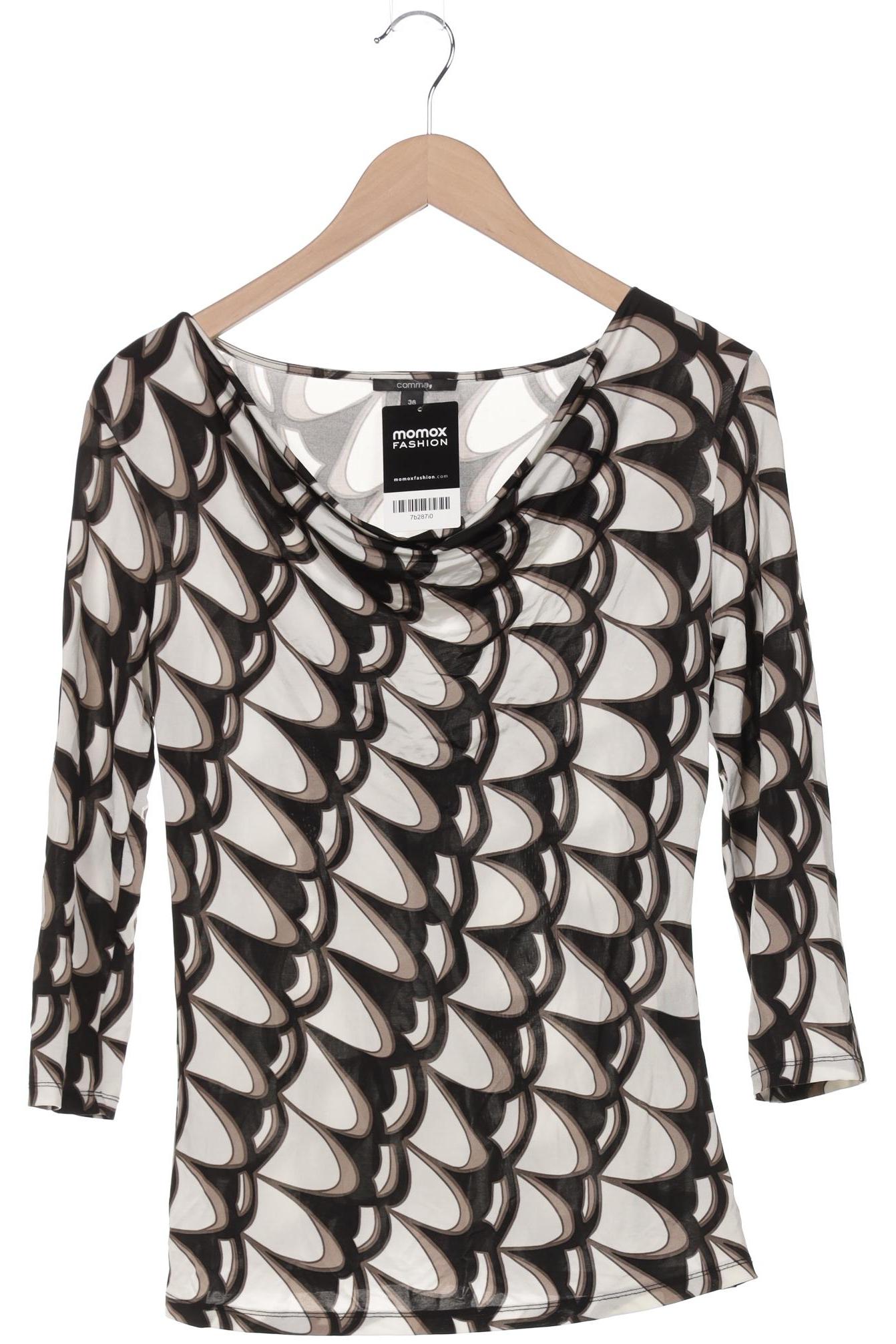 Thumbnail - Comma Damen Langarmshirt, cremeweiß, Gr. 36
