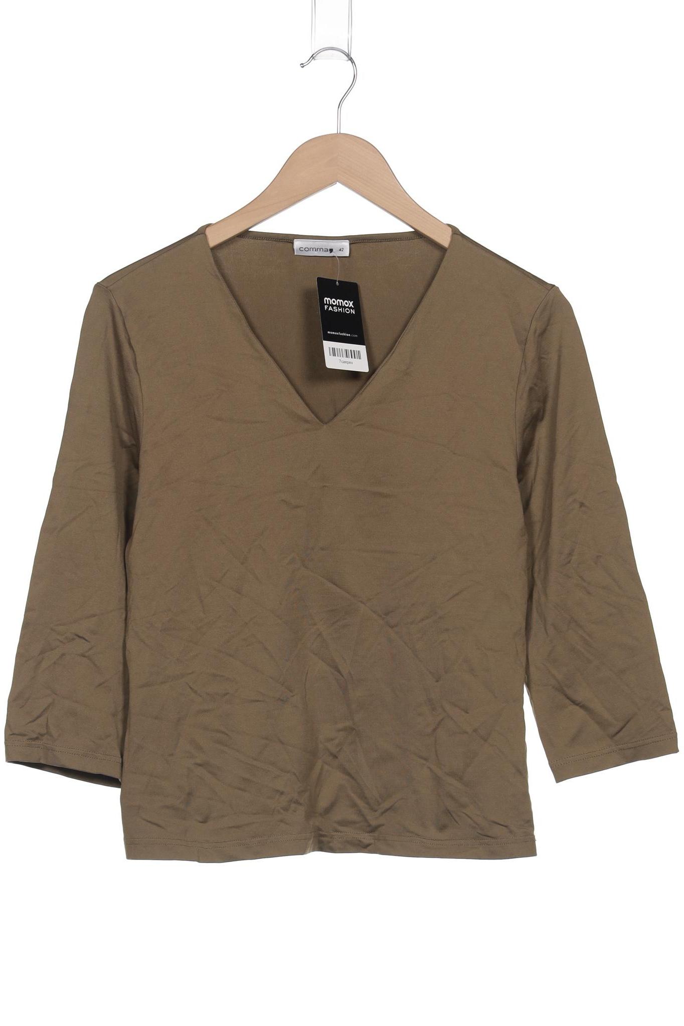 

Comma Damen Langarmshirt, braun, Gr. 42