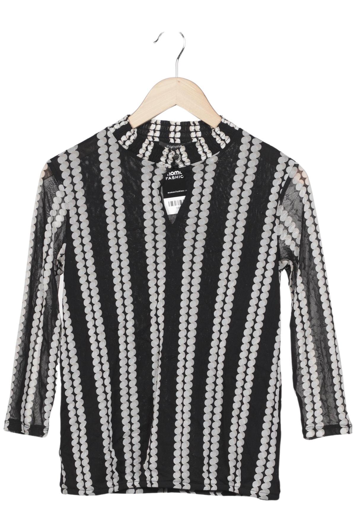 

Comma Damen Langarmshirt, mehrfarbig, Gr. 36