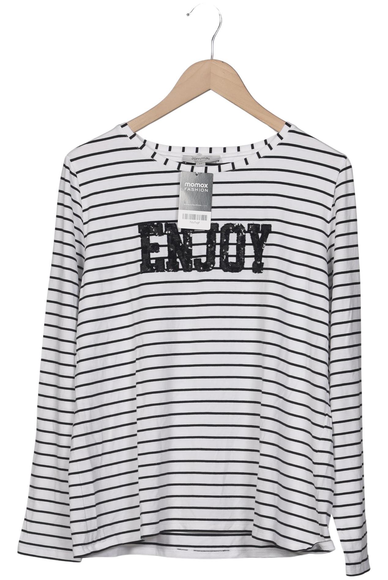 

Comma Damen Langarmshirt, mehrfarbig, Gr. 44