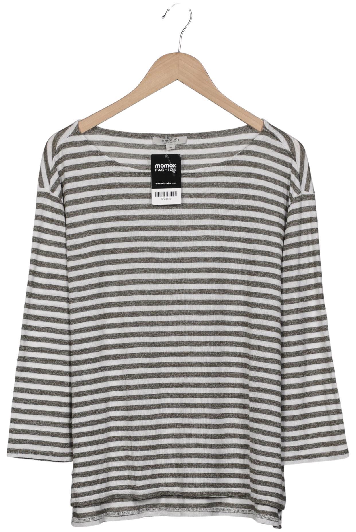 

Comma Damen Langarmshirt, mehrfarbig, Gr. 42