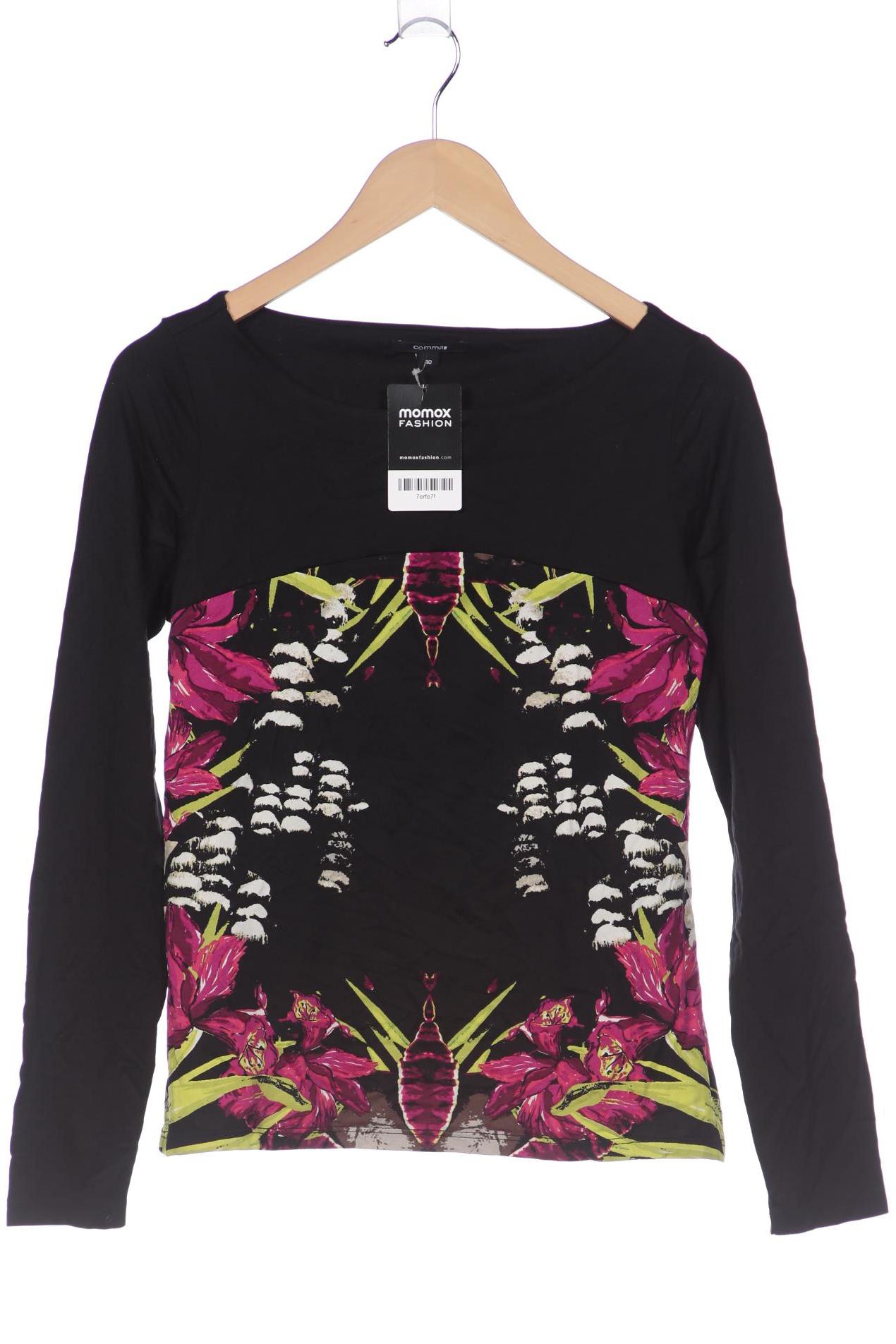 

Comma Damen Langarmshirt, schwarz