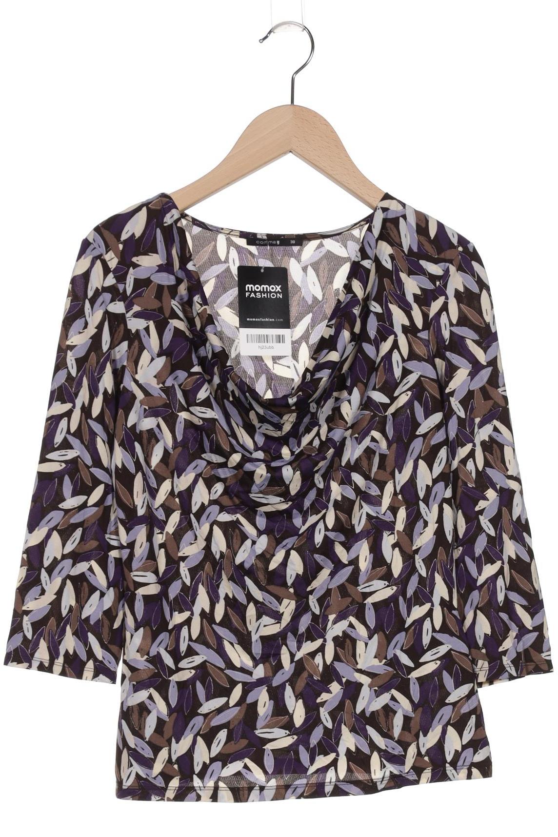 

Comma Damen Langarmshirt, mehrfarbig, Gr. 38