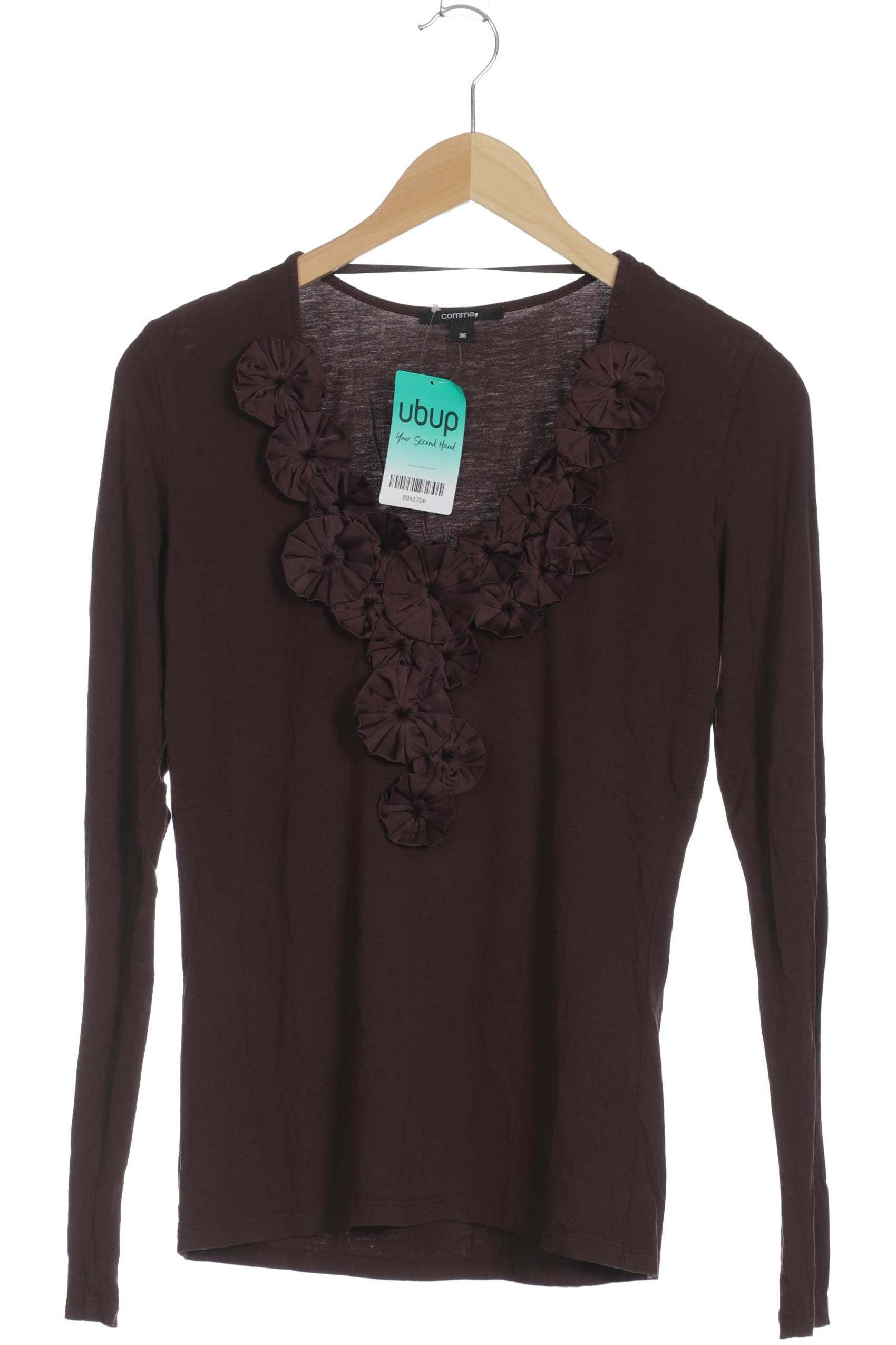 

Comma Damen Langarmshirt, flieder, Gr. 36