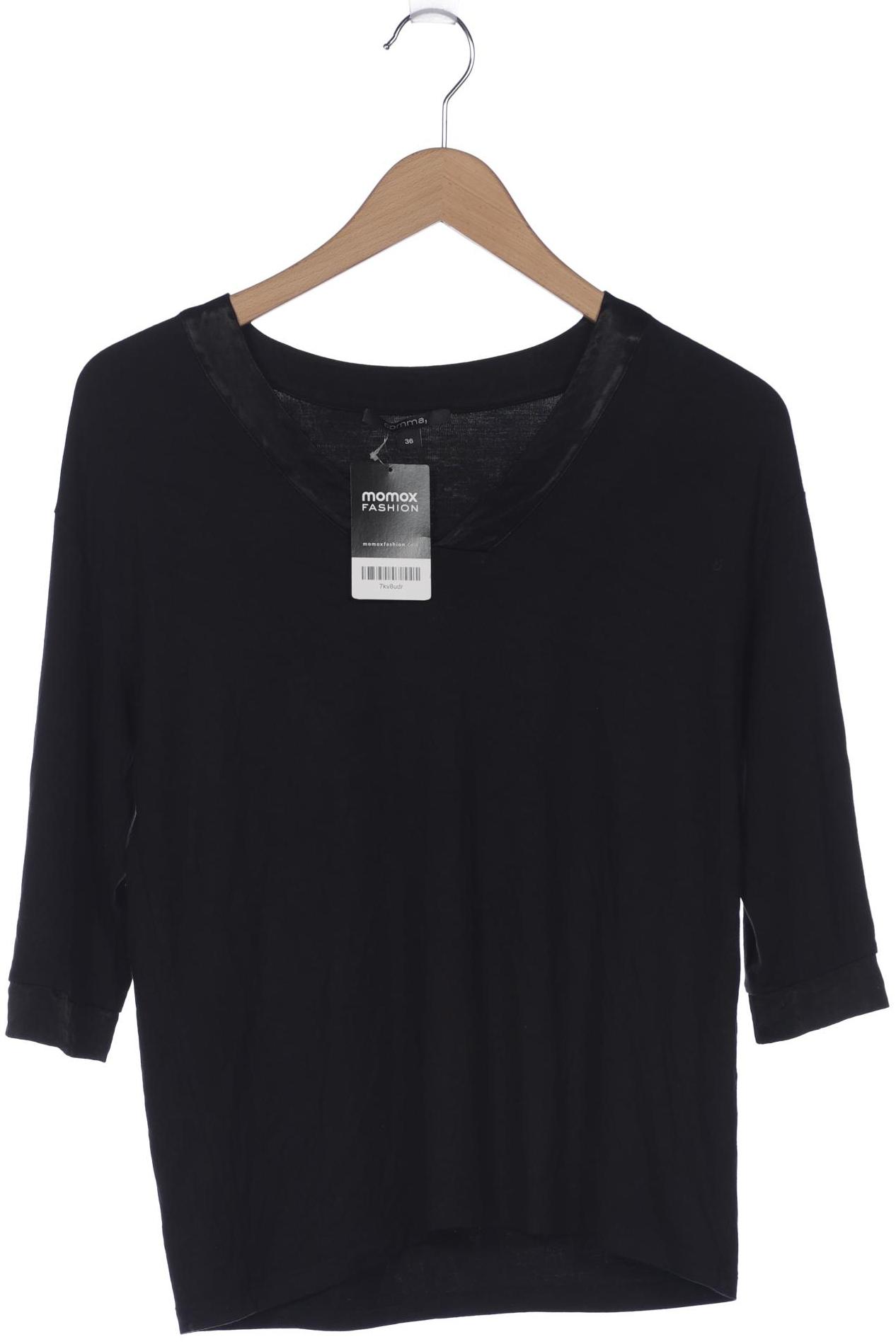 

Comma Damen Langarmshirt, schwarz