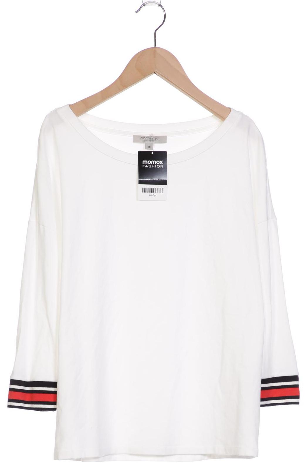 

Comma Damen Langarmshirt, weiß
