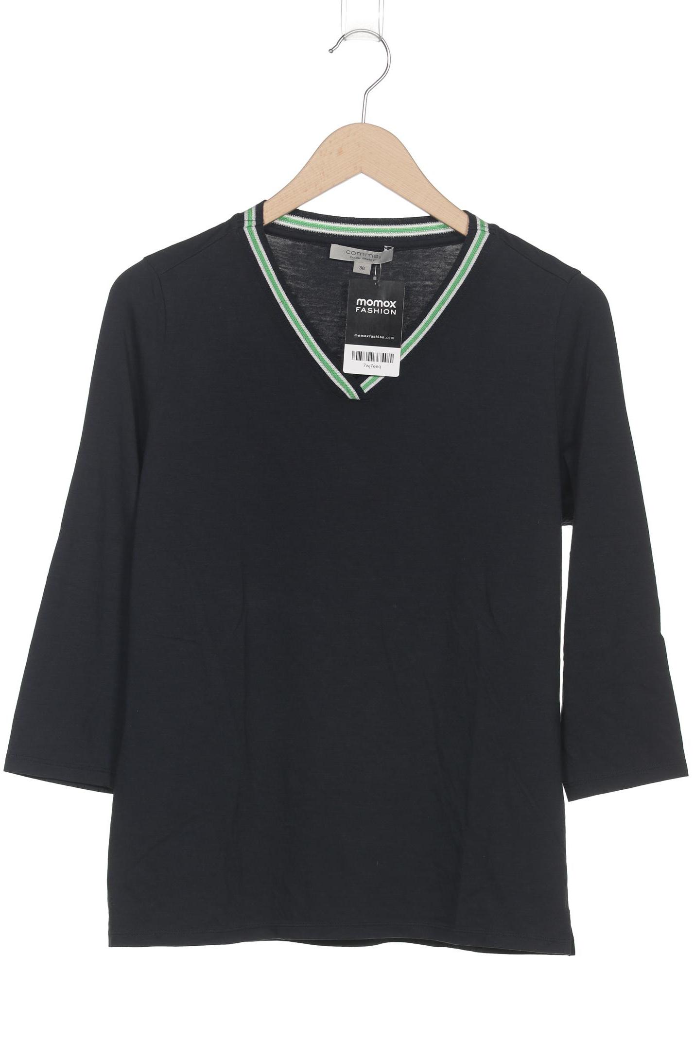 

Comma Damen Langarmshirt, schwarz, Gr. 38