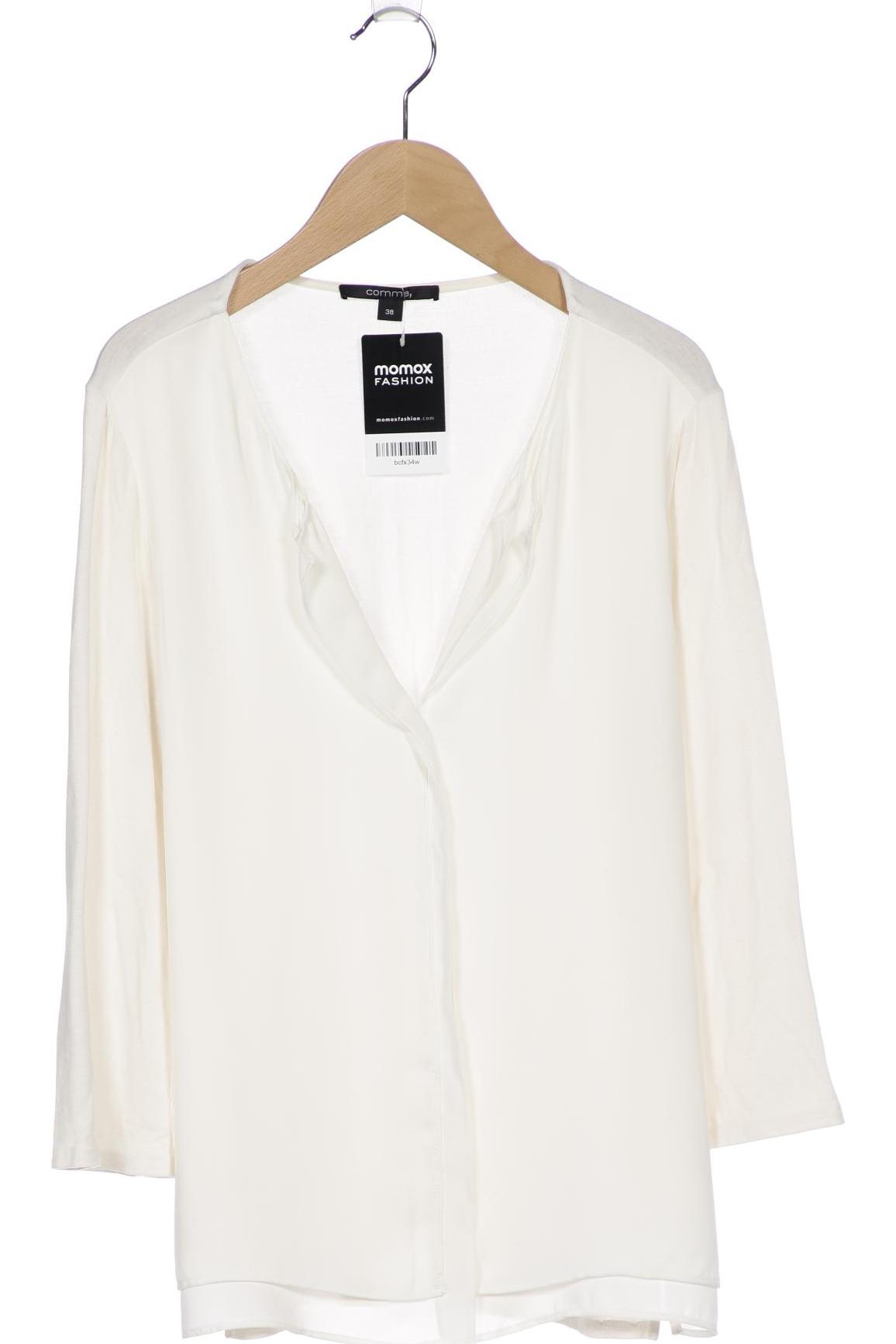 

Comma Damen Langarmshirt, cremeweiß