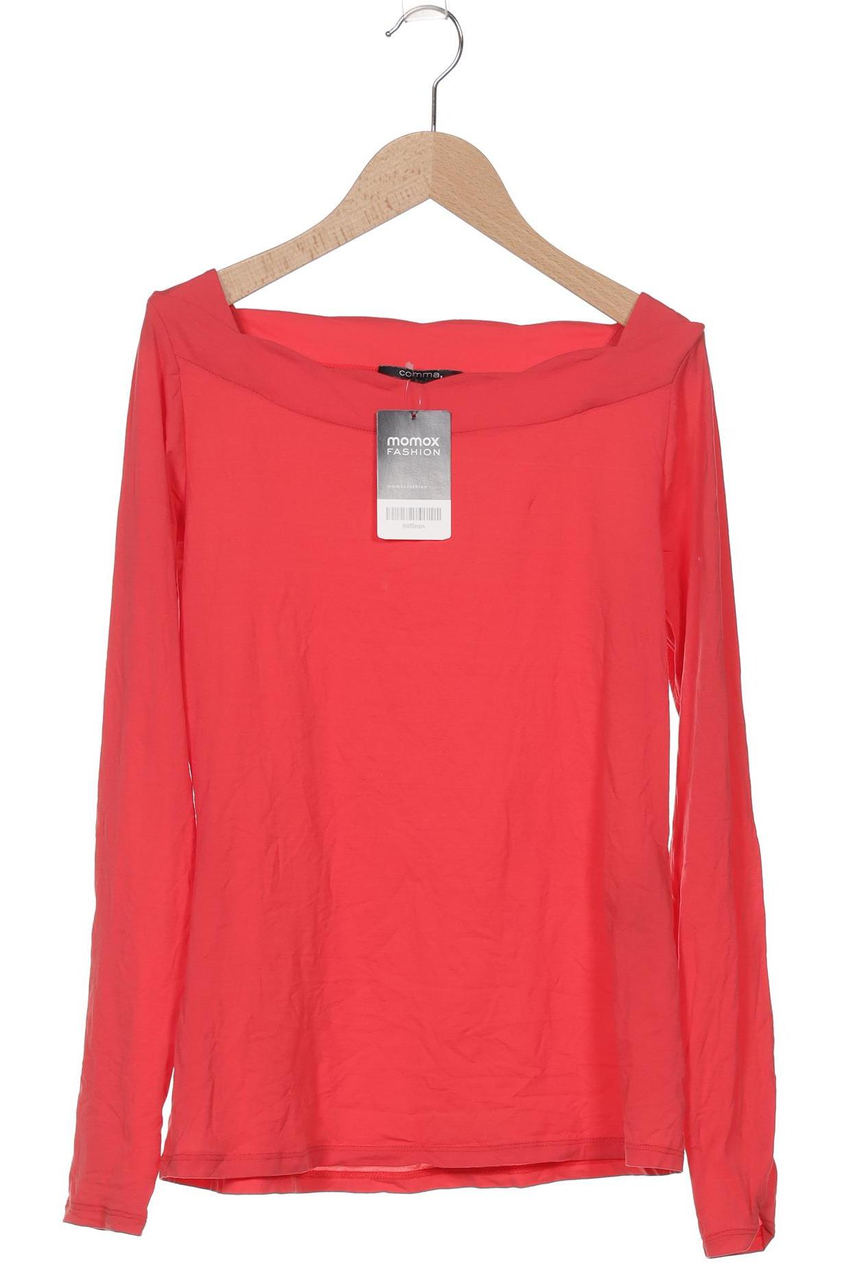 

Comma Damen Langarmshirt, rot, Gr. 38