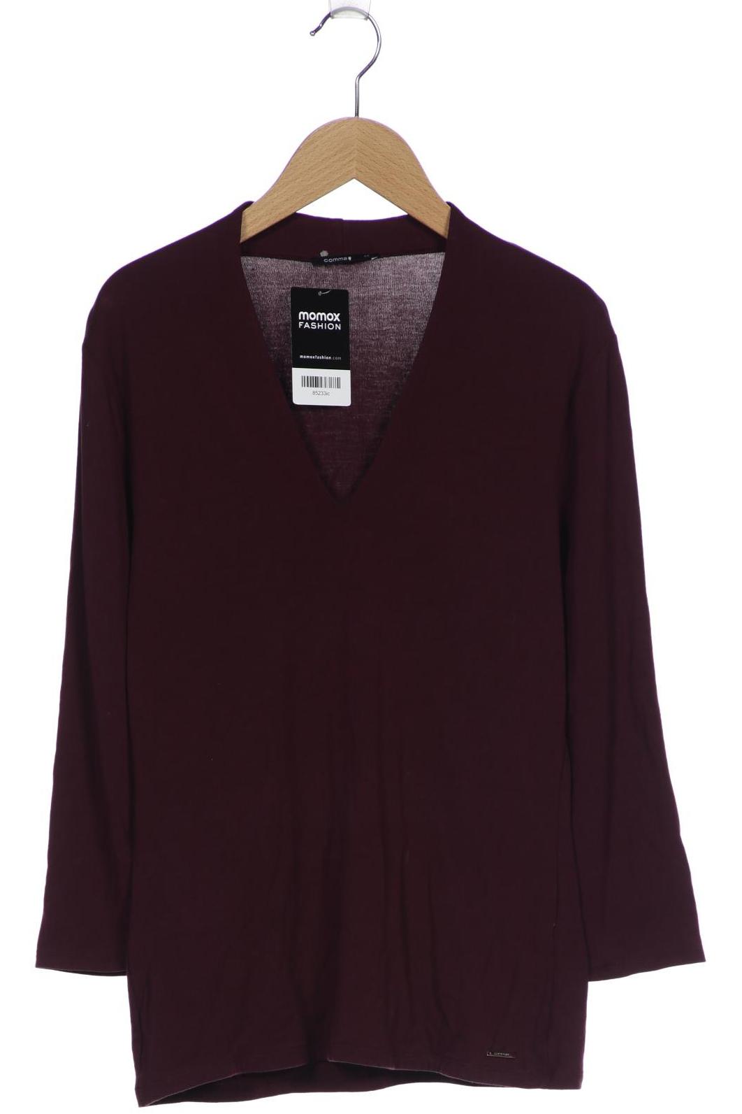 

Comma Damen Langarmshirt, bordeaux