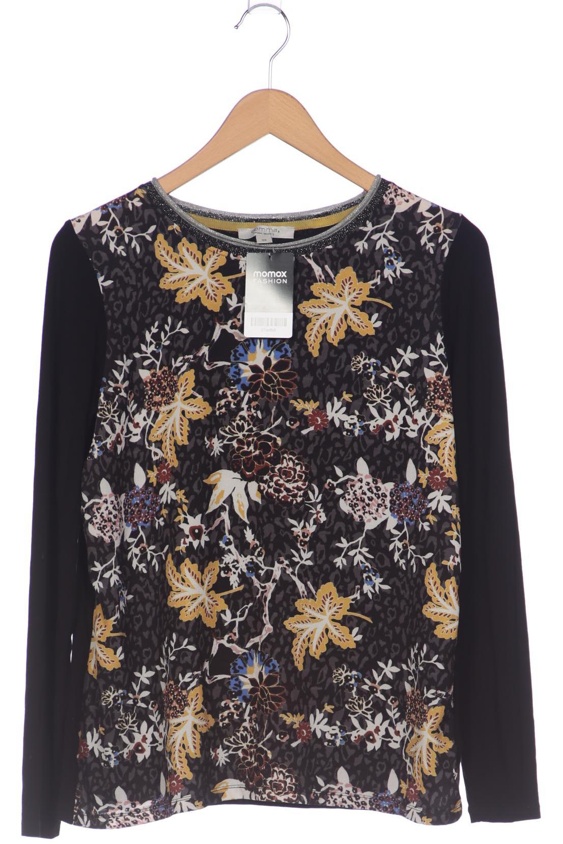 

Comma Damen Langarmshirt, schwarz, Gr. 38