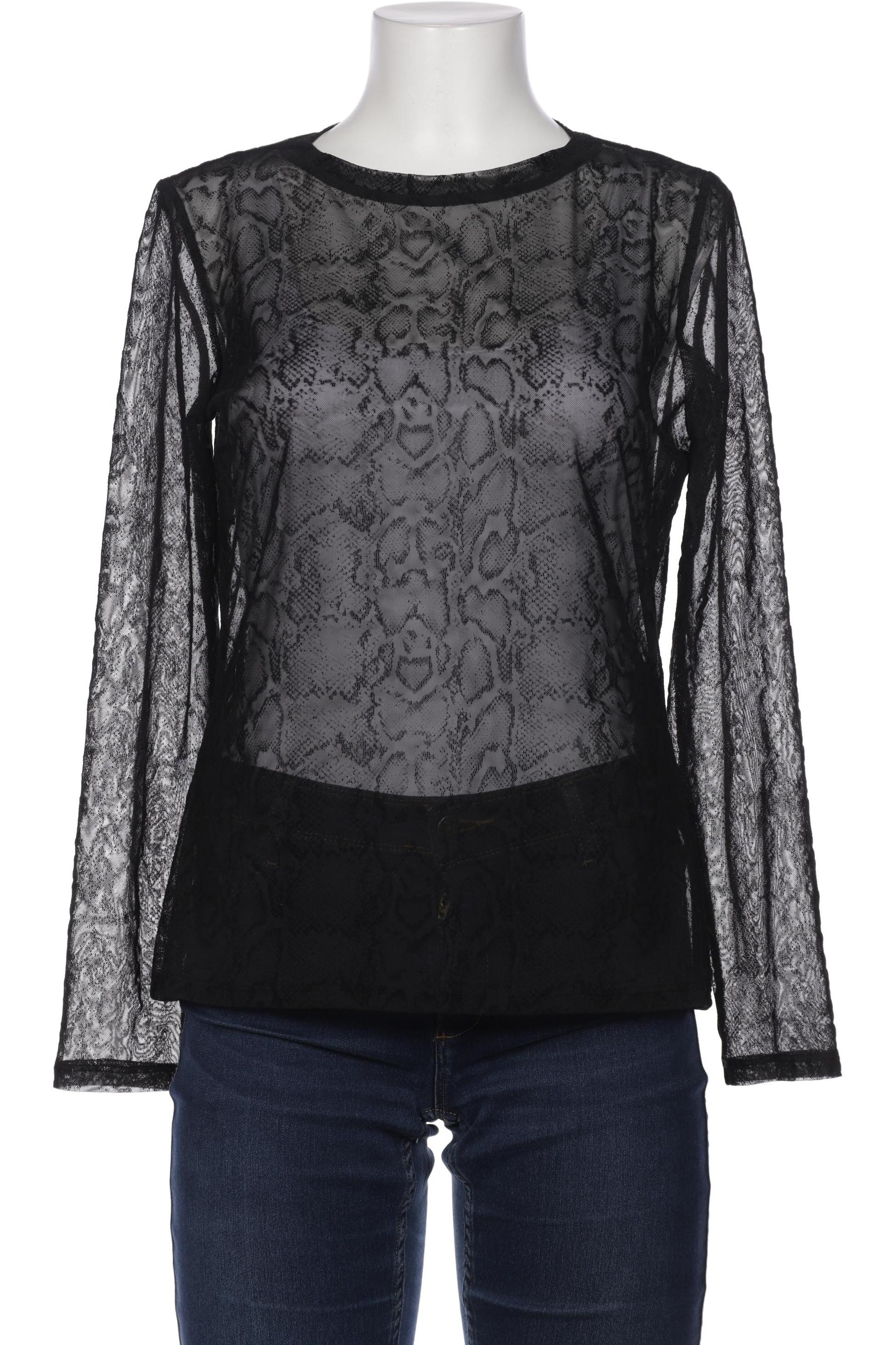 

Comma Damen Langarmshirt, schwarz, Gr. 40