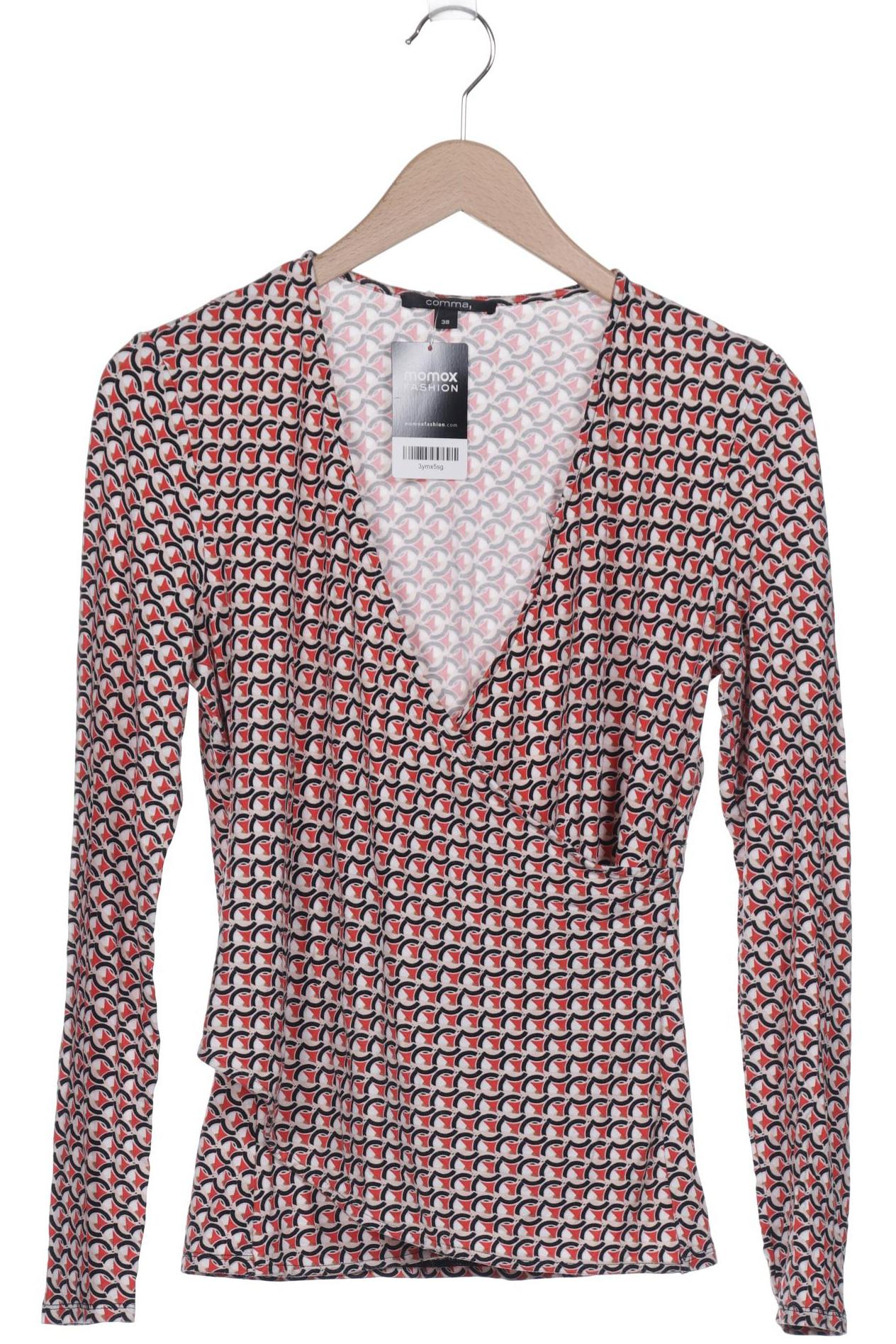 

Comma Damen Langarmshirt, rot