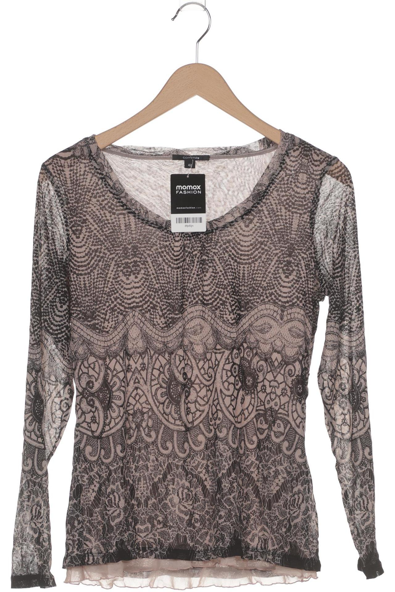 

Comma Damen Langarmshirt, pink, Gr. 42